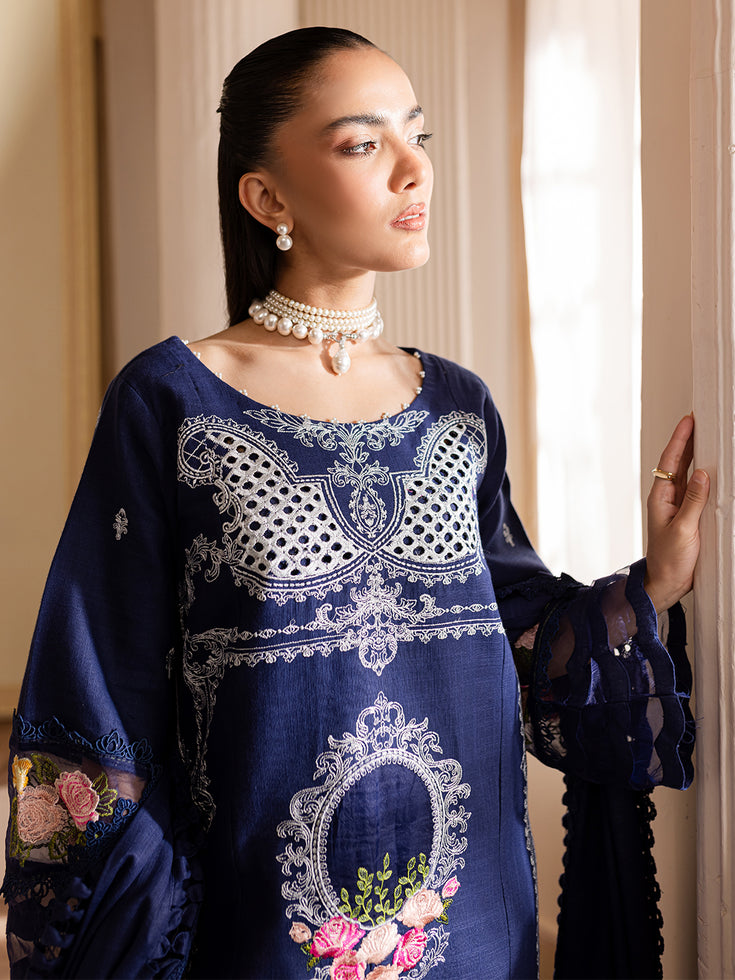 Parishay | Mira Winter | MW-03 | 3 PC Khaddar - by - Libasekhas UK - Registered Vendor of : Parishay - 100% Original Designer Dresss