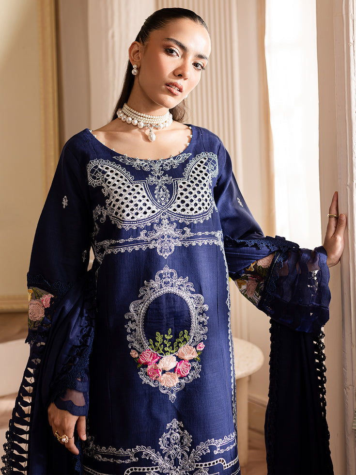 Parishay | Mira Winter | MW-03 | 3 PC Khaddar - by - Libasekhas UK - Registered Vendor of : Parishay - 100% Original Designer Dresss