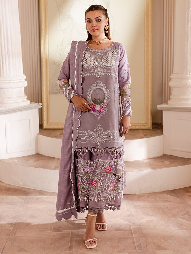 Parishay | Mira Winter | MW-04 | 3 PC Khaddar - by - Libasekhas UK - Registered Vendor of : Parishay - 100% Original Designer Dresss