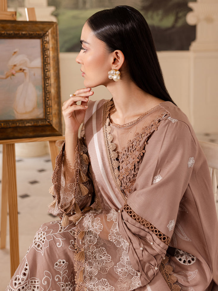 Parishay | Mira Winter | MW-06 | 3 PC Crepe - by - Libasekhas UK - Registered Vendor of : Parishay - 100% Original Designer Dresss