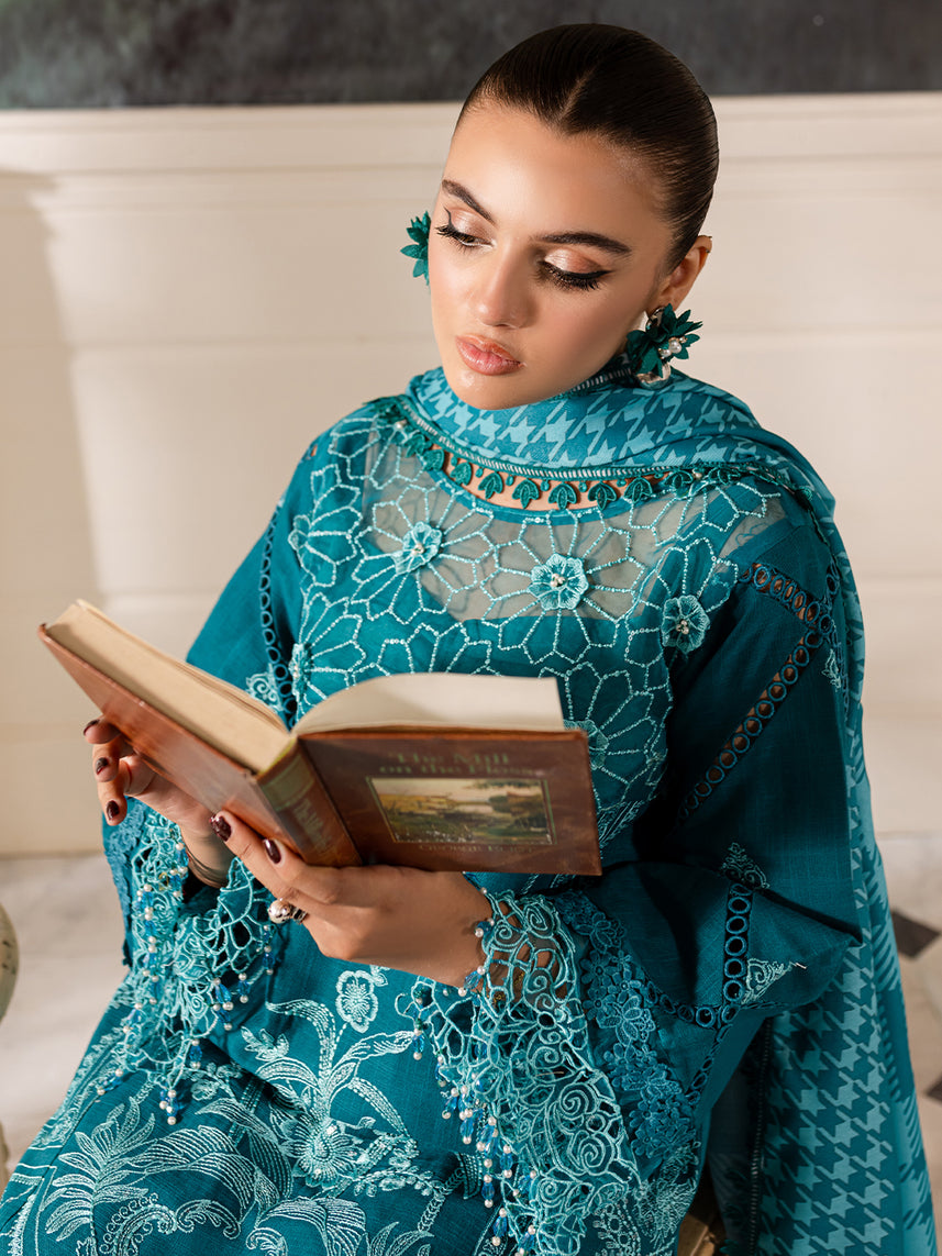 Parishay | Mira Winter | MW-12 | 3 PC Khaddar - by - Libasekhas UK - Registered Vendor of : Parishay - 100% Original Designer Dresss