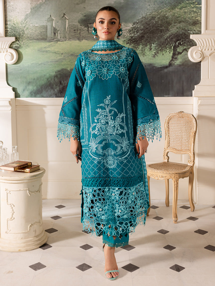 Parishay | Mira Winter | MW-12 | 3 PC Khaddar - by - Libasekhas UK - Registered Vendor of : Parishay - 100% Original Designer Dresss