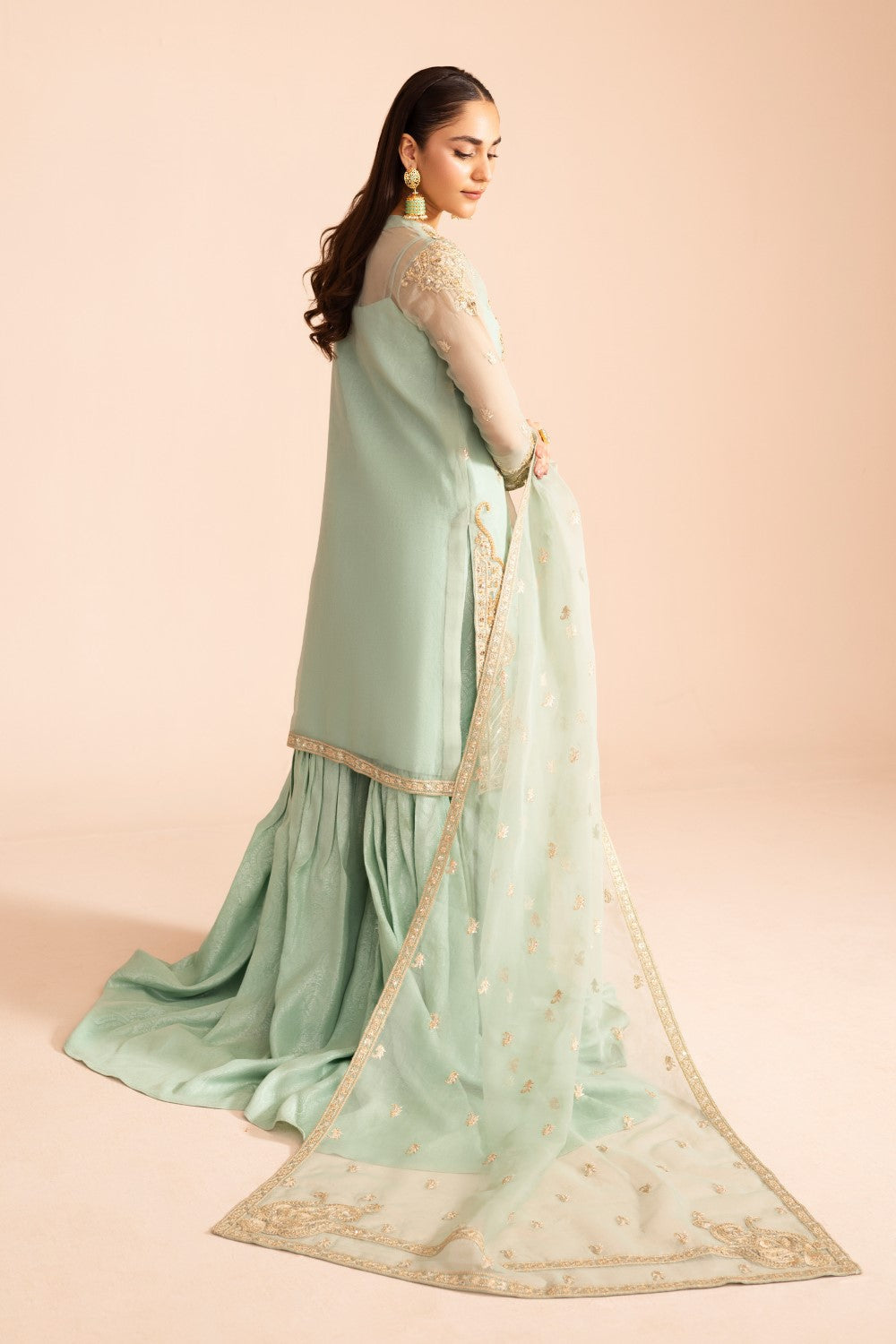 Maryum N Maria | Iris Formals | SIMRAN - MW40005 - by - Libasekhas UK - Registered Vendor of : Maryum N Maria - 100% Original Designer Dresss