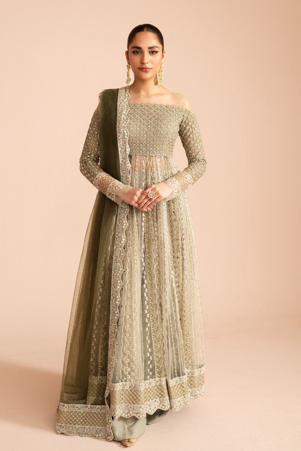 Maryum N Maria | Iris Formals | KATRI - MW40010 - by - Libasekhas UK - Registered Vendor of : Maryum N Maria - 100% Original Designer Dresss