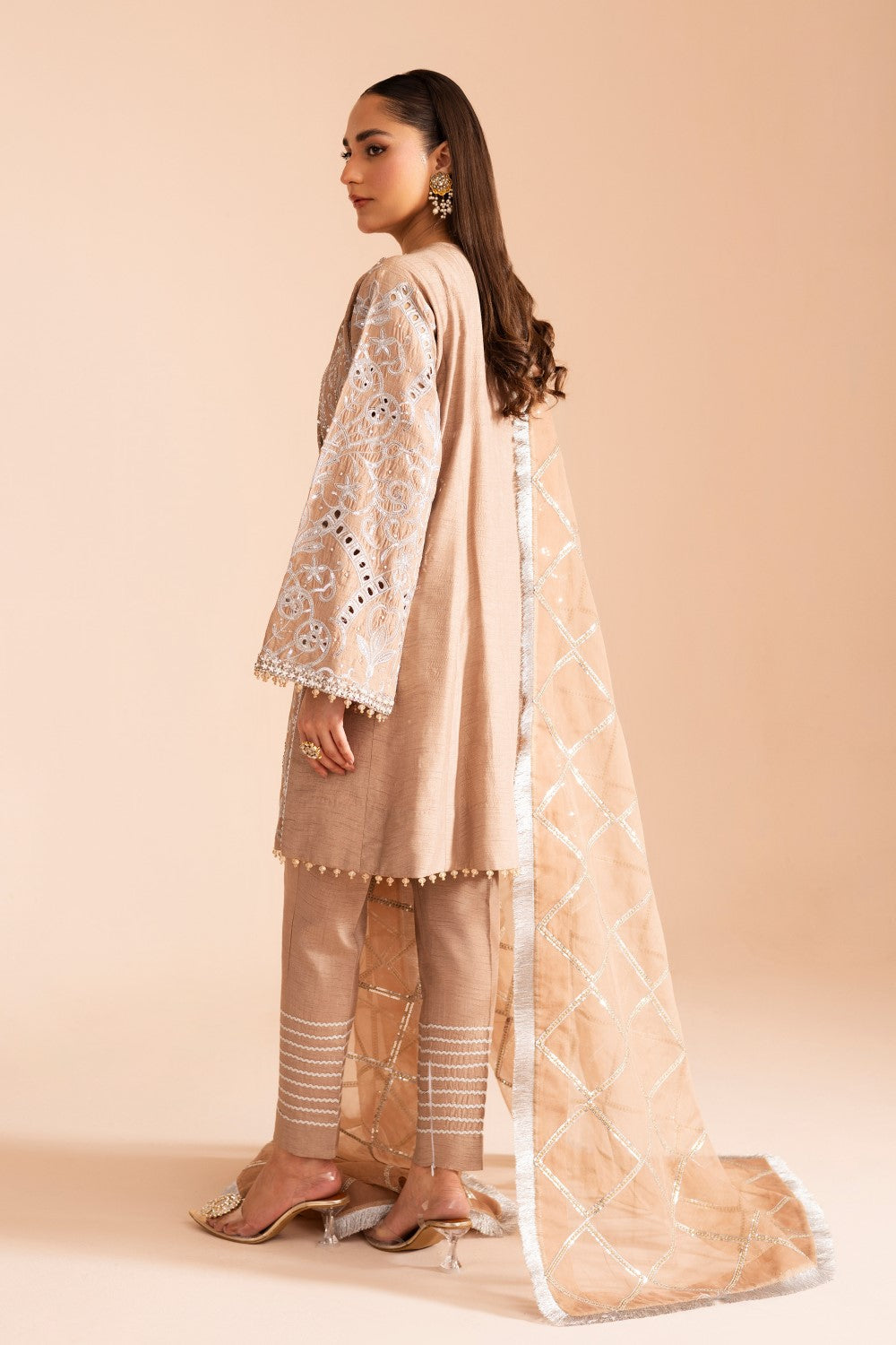 Maryum N Maria | Iris Formals | HUSNA - MW40004 - by - Libasekhas UK - Registered Vendor of : Maryum N Maria - 100% Original Designer Dresss