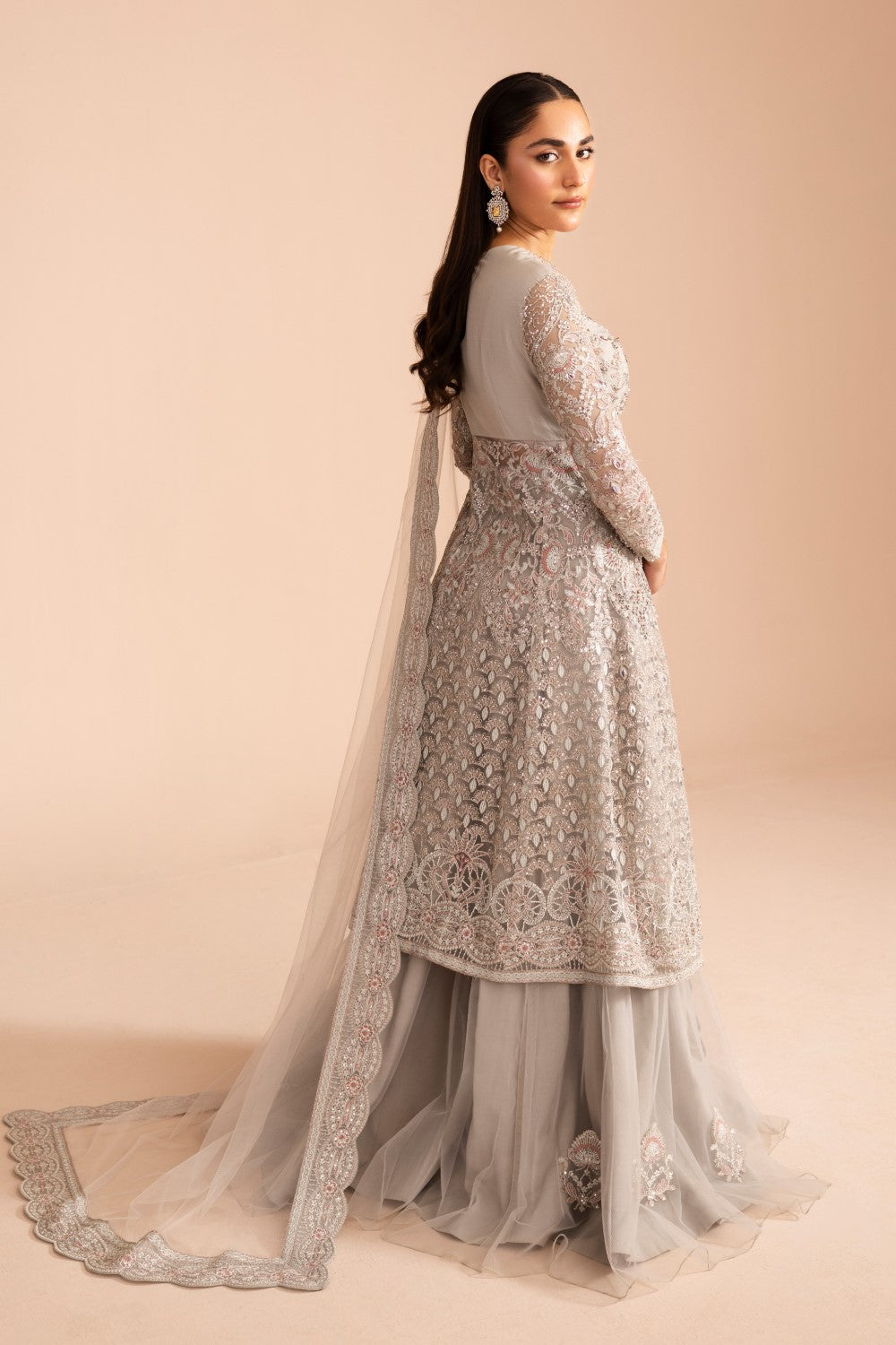 Maryum N Maria | Iris Formals | KAJOL - MW40011 - by - Libasekhas UK - Registered Vendor of : Maryum N Maria - 100% Original Designer Dresss