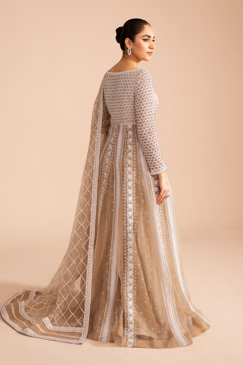 Maryum N Maria | Iris Formals | CHUNI - MW40012 - by - Libasekhas UK - Registered Vendor of : Maryum N Maria - 100% Original Designer Dresss
