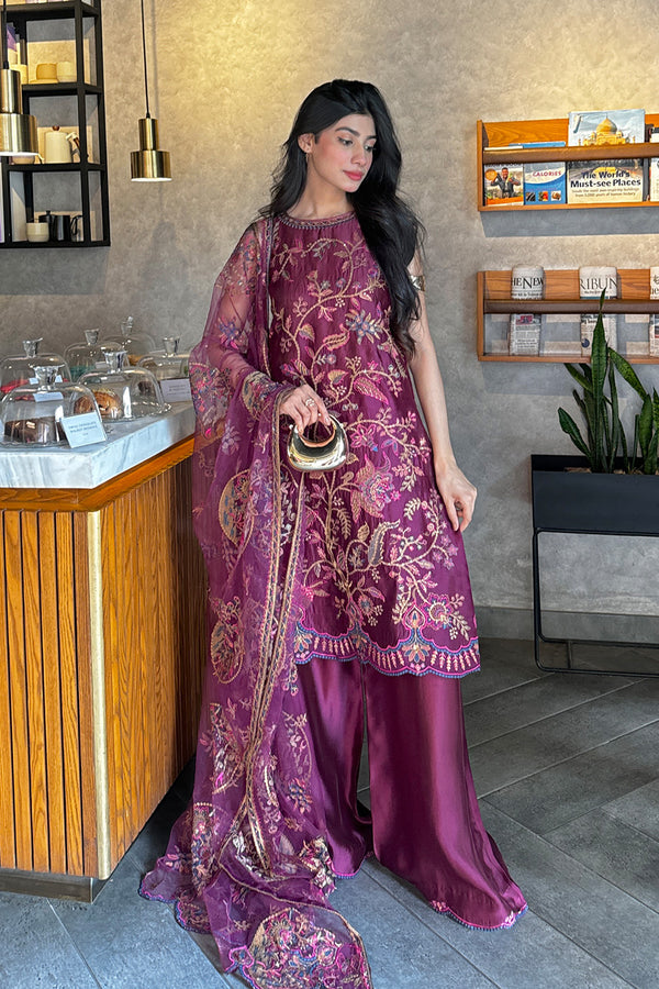 Maryum N Maria | Farisha Formals| LYA - MW40082 - by Libasekhas UK - Registered Vendor of : Maryum N Maria - 100% Original Designer Dress
