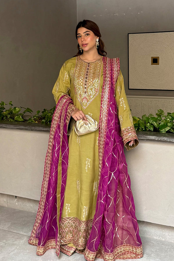Maryum N Maria | Farisha Formals| MAELLE - MW40091 - by Libasekhas UK - Registered Vendor of : Maryum N Maria - 100% Original Designer Dress