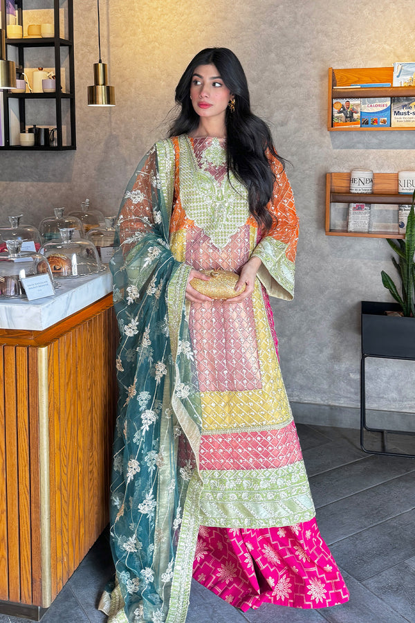 Maryum N Maria | Farisha Formals| NOELE - MW40095 - by Libasekhas UK - Registered Vendor of : Maryum N Maria - 100% Original Designer Dress