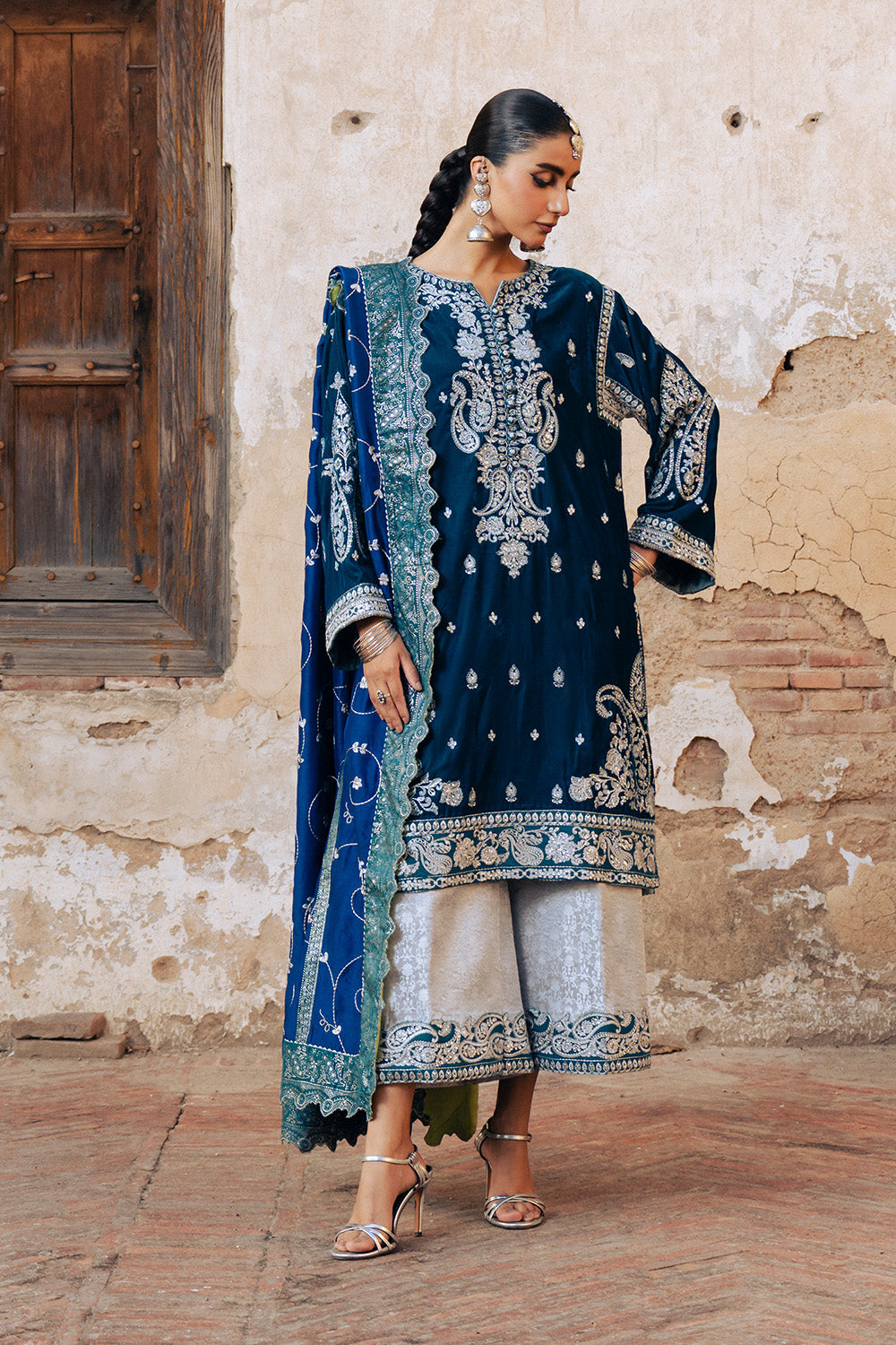 Maryum N Maria | Gulshan e Makhmal | ELISE - MSS5610 - by Libasekhas UK - Registered Vendor of : Maryum N Maria - 100% Original Designer Dress