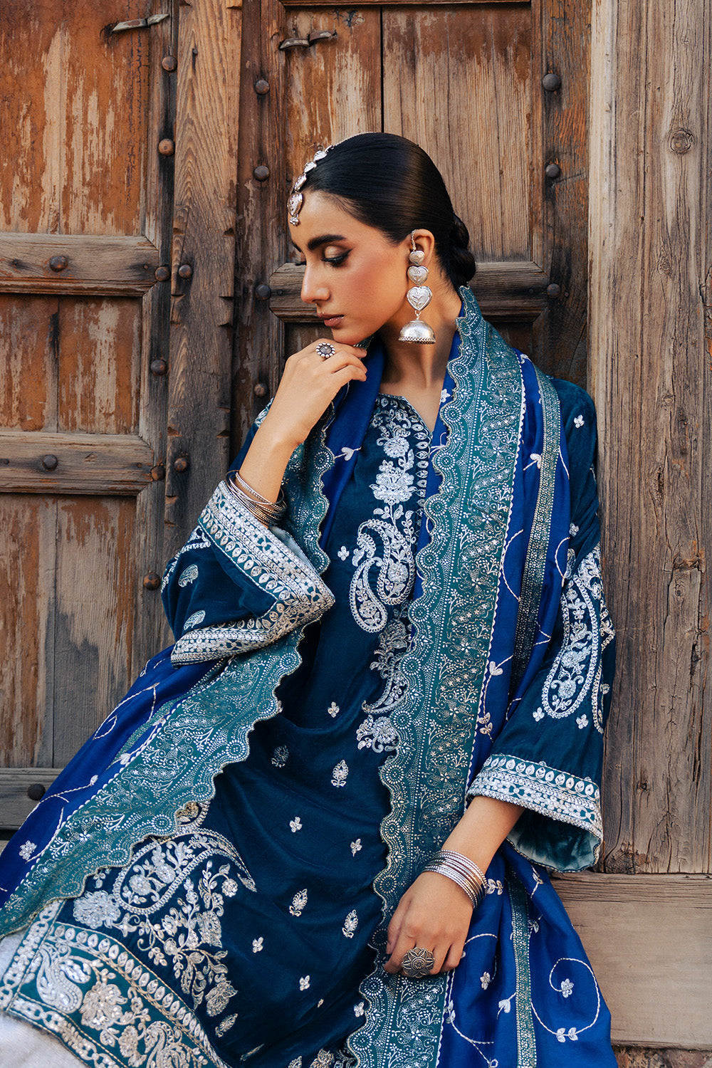 Maryum N Maria | Gulshan e Makhmal | ELISE - MSS5610 - by Libasekhas UK - Registered Vendor of : Maryum N Maria - 100% Original Designer Dress