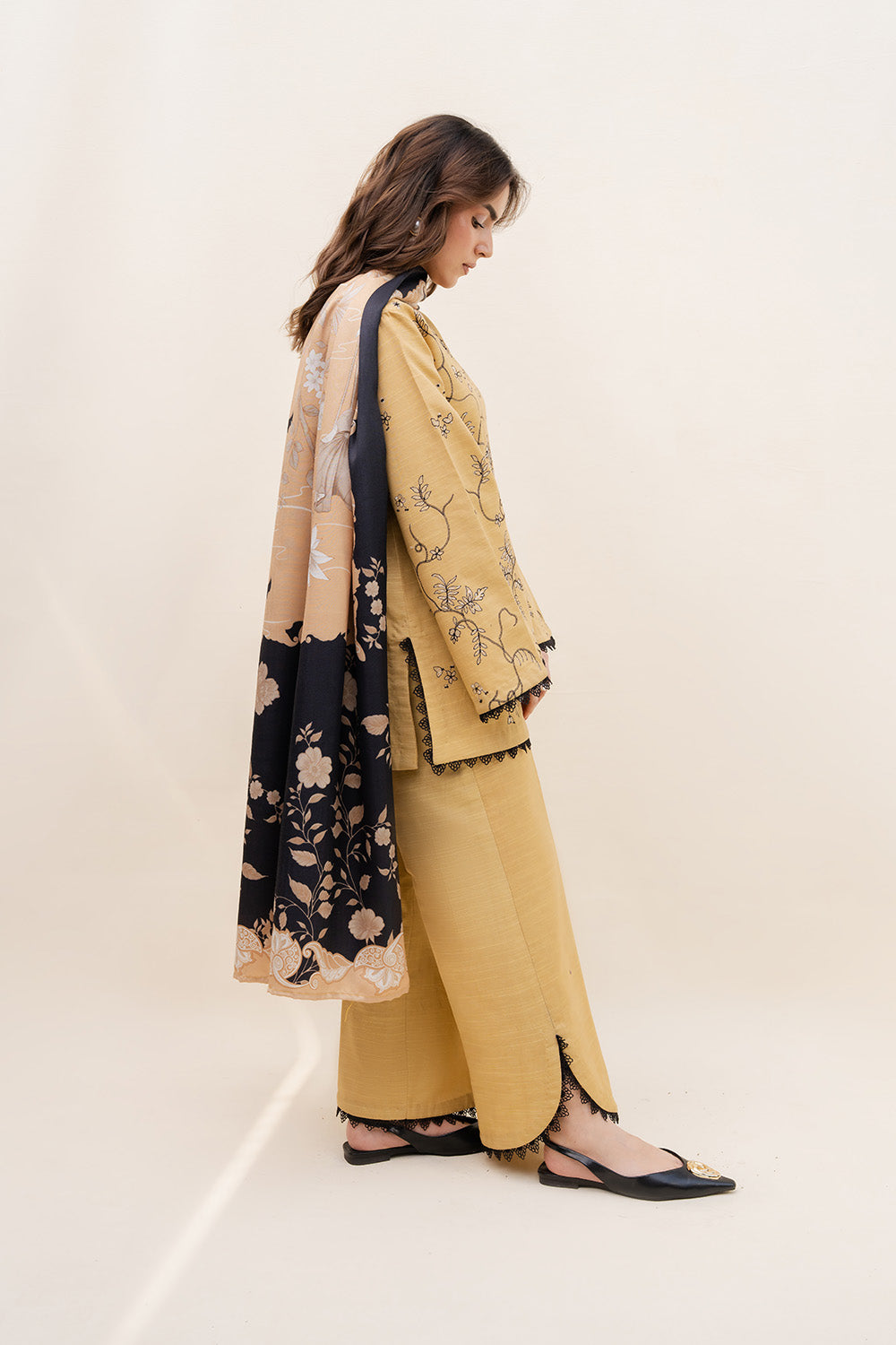 Maryum N Maria | Latte Layers Pret | WARM WHIP - MWS5818 - by Libasekhas UK - Registered Vendor of : Maryum N Maria - 100% Original Designer Dress