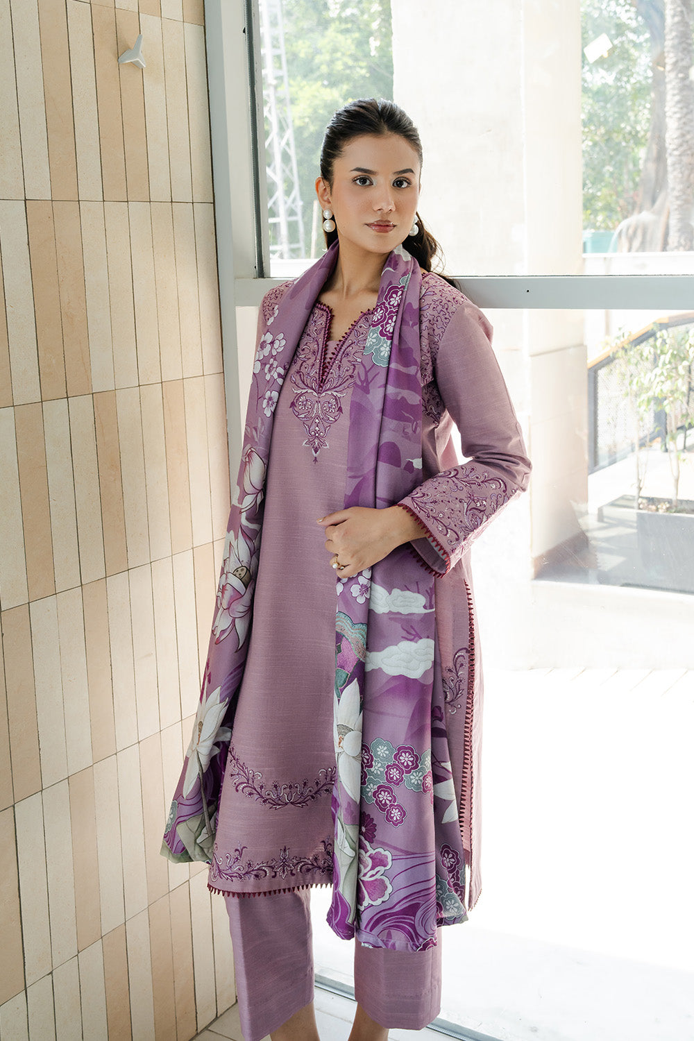 Maryum N Maria | Latte Layers Pret | SANDED SOUL - MWS5819 - by Libasekhas UK - Registered Vendor of : Maryum N Maria - 100% Original Designer Dress