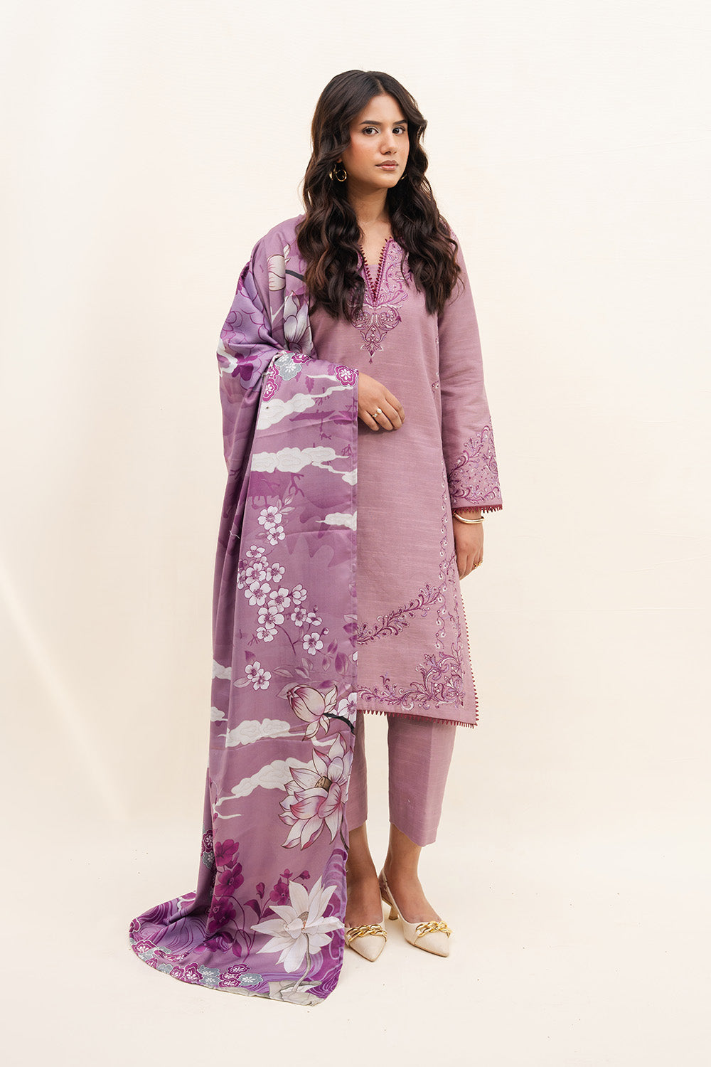 Maryum N Maria | Latte Layers Pret | SANDED SOUL - MWS5819 - by Libasekhas UK - Registered Vendor of : Maryum N Maria - 100% Original Designer Dress