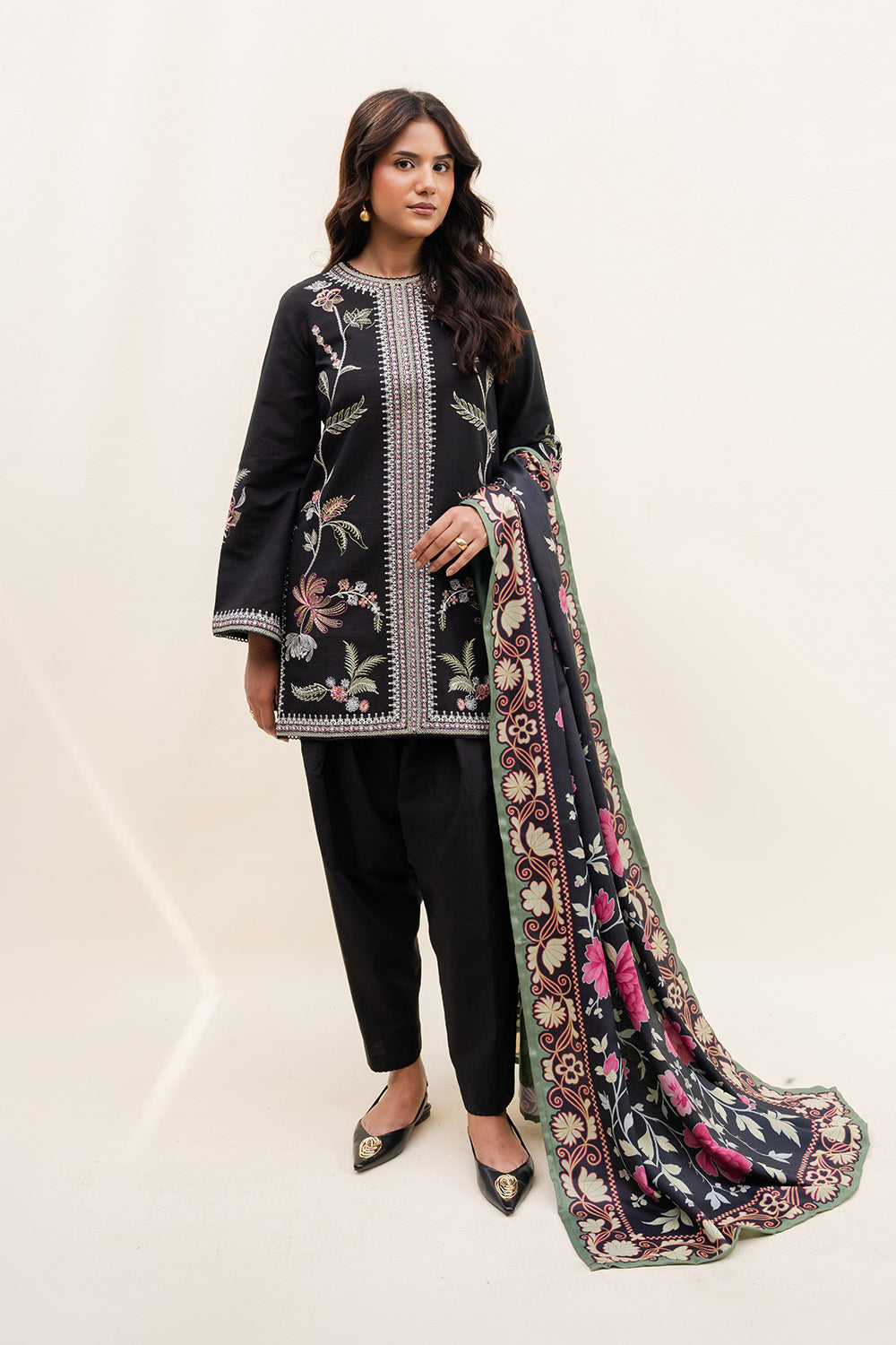 Maryum N Maria | Latte Layers Pret | HAZEL HAZE - MWS5823 - by Libasekhas UK - Registered Vendor of : Maryum N Maria - 100% Original Designer Dress