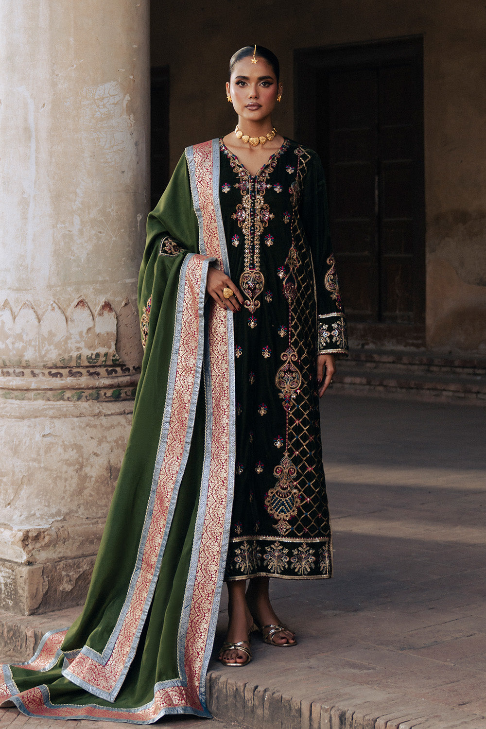 Maryum N Maria | Gulshan e Makhmal | AURELIE - MWS5886 - by Libasekhas UK - Registered Vendor of : Maryum N Maria - 100% Original Designer Dress