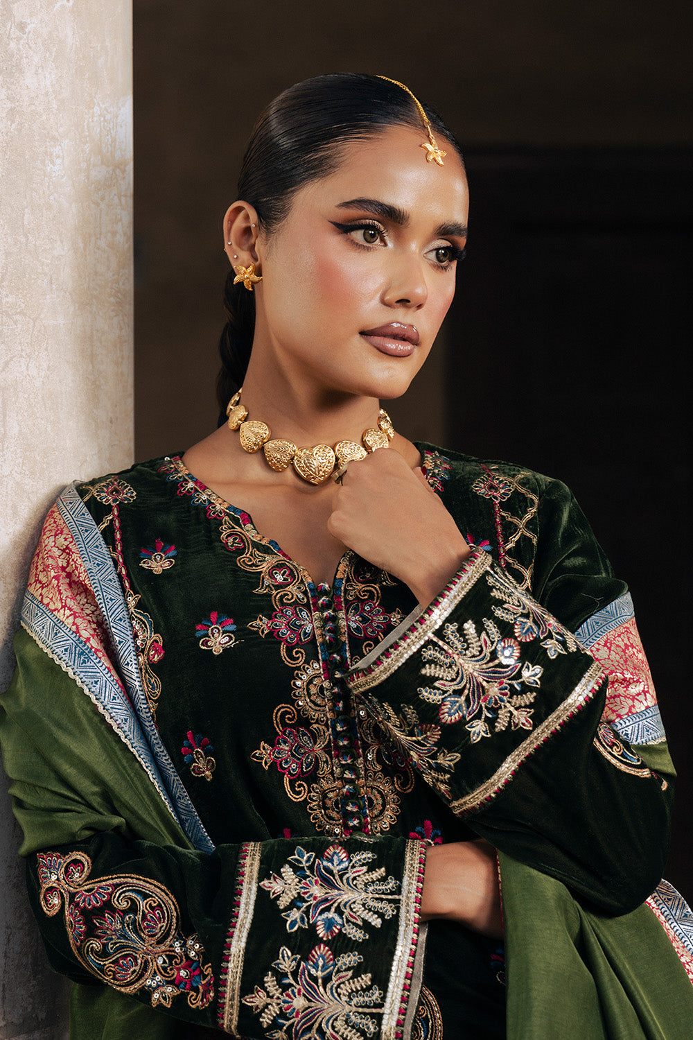 Maryum N Maria | Gulshan e Makhmal | AURELIE - MWS5886 - by Libasekhas UK - Registered Vendor of : Maryum N Maria - 100% Original Designer Dress