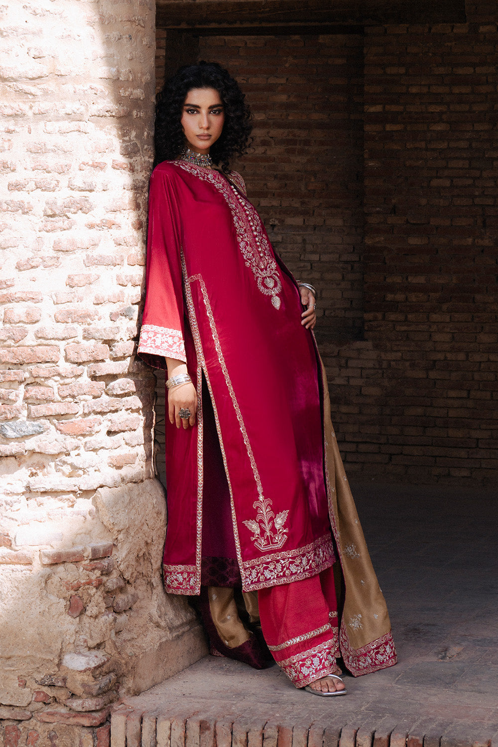 Maryum N Maria | Gulshan e Makhmal | BENOITE - MWS5887 - by Libasekhas UK - Registered Vendor of : Maryum N Maria - 100% Original Designer Dress