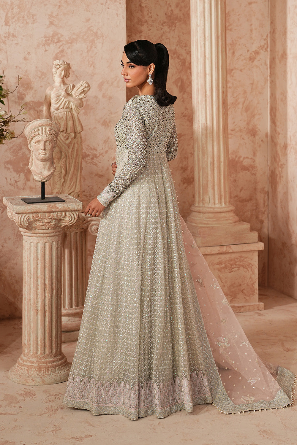 Maryum N Maria | Formal Eid Edit | SAANVI - MWS5950 - by Libasekhas UK - Registered Vendor of : Maryum N Maria - 100% Original Designer Dress