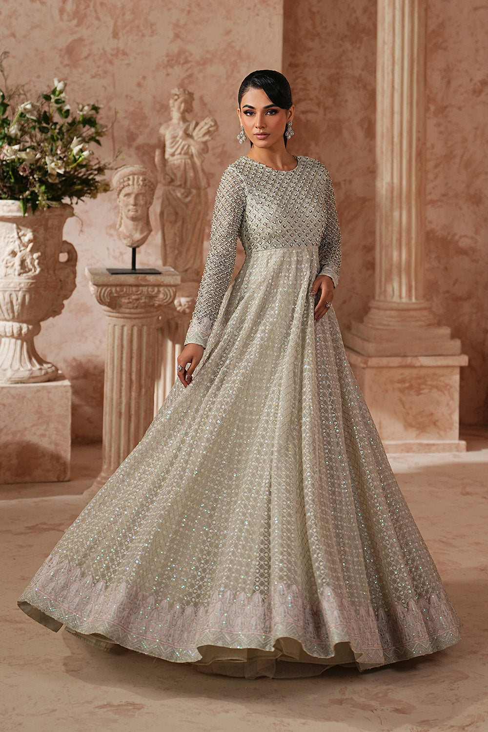 Maryum N Maria | Formal Eid Edit | SAANVI - MWS5950 - by Libasekhas UK - Registered Vendor of : Maryum N Maria - 100% Original Designer Dress