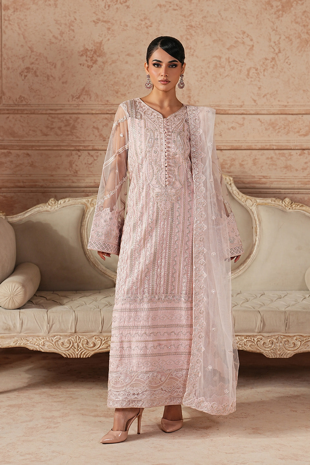 Maryum N Maria | Formal Eid Edit | SAAHANA - MWS5951 - by Libasekhas UK - Registered Vendor of : Maryum N Maria - 100% Original Designer Dress