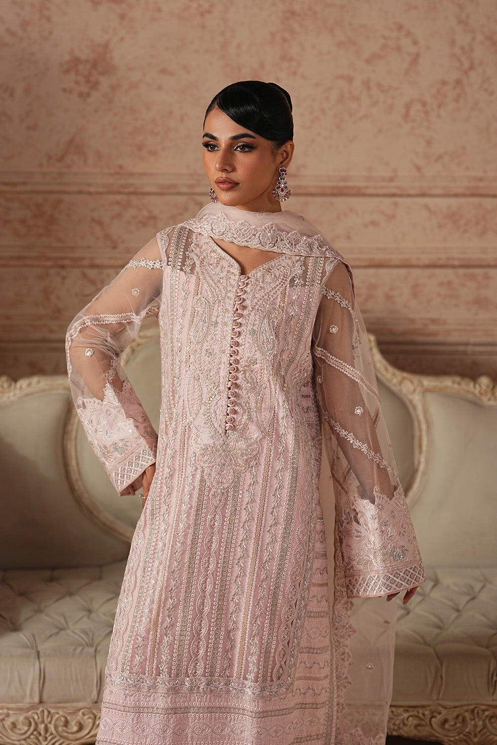 Maryum N Maria | Formal Eid Edit | SAAHANA - MWS5951 - by Libasekhas UK - Registered Vendor of : Maryum N Maria - 100% Original Designer Dress