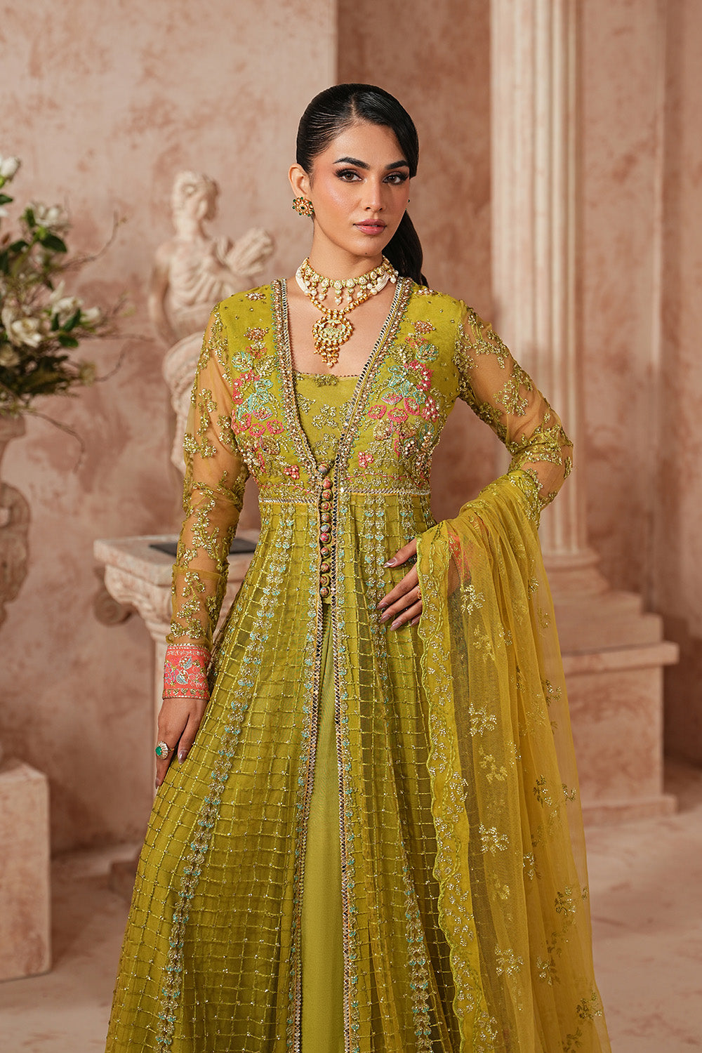 Maryum N Maria | Formal Eid Edit | SAGNEYA - MWS5953 - by Libasekhas UK - Registered Vendor of : Maryum N Maria - 100% Original Designer Dress