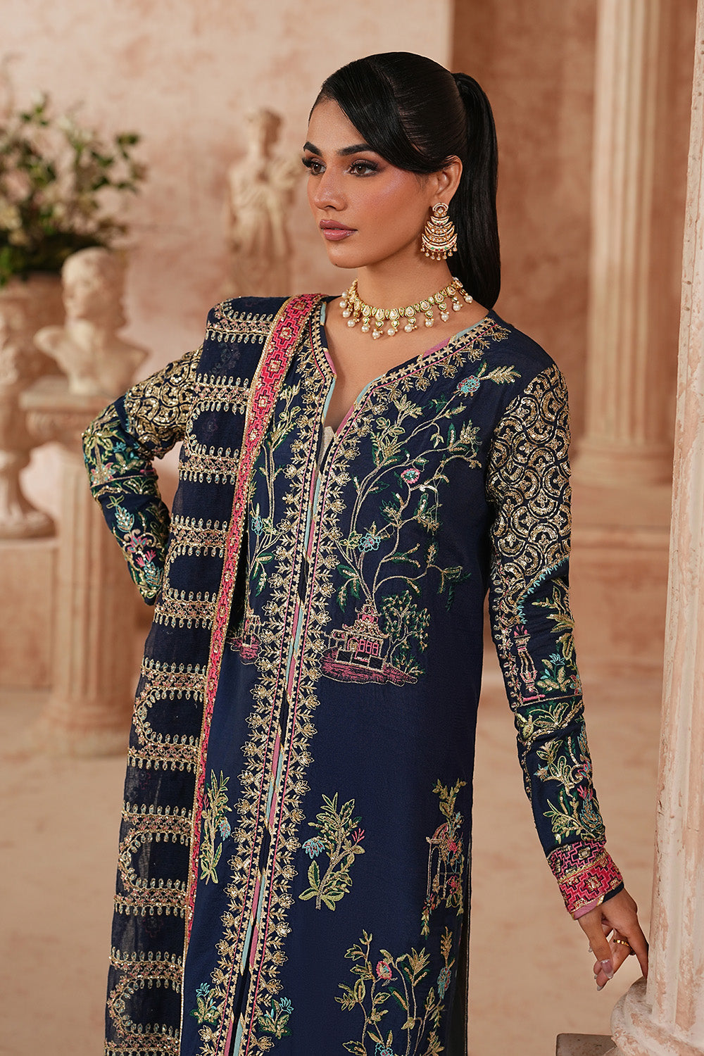 Maryum N Maria | Formal Eid Edit | SAILAJA - MWS5954 - by Libasekhas UK - Registered Vendor of : Maryam N Maria - 100% Original Designer Dress