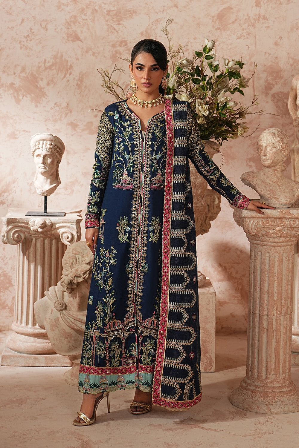 Maryum N Maria | Formal Eid Edit | SAILAJA - MWS5954 - by Libasekhas UK - Registered Vendor of : Maryam N Maria - 100% Original Designer Dress