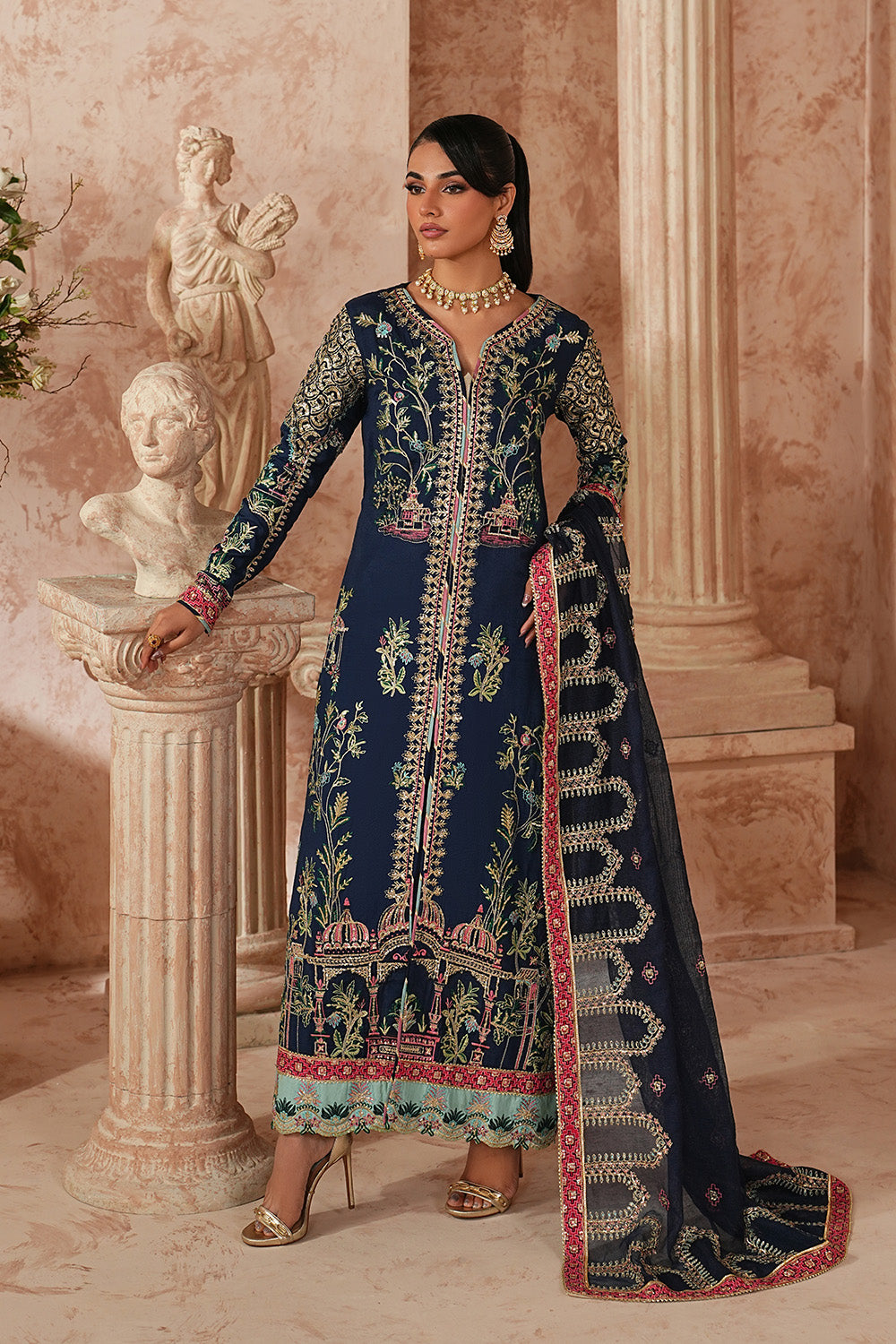 Maryum N Maria | Formal Eid Edit | SAILAJA - MWS5954 - by Libasekhas UK - Registered Vendor of : Maryam N Maria - 100% Original Designer Dress