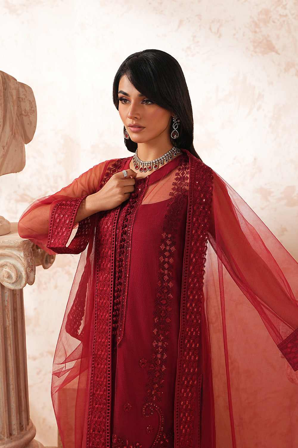 Maryum N Maria | Formal Eid Edit | SALENA - MWS5955 - by Libasekhas UK - Registered Vendor of : Maryum N Maria - 100% Original Designer Dress