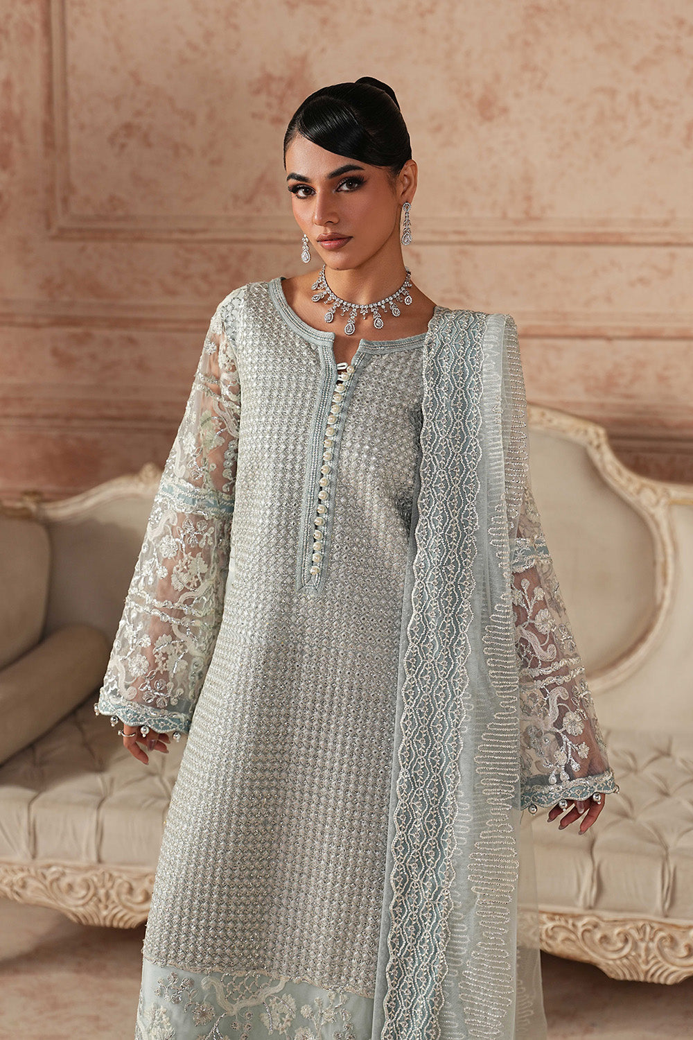 Maryum N Maria | Formal Eid Edit | SELVI - MWS5959 - by Libasekhas UK - Registered Vendor of : Maryum N Maria - 100% Original Designer Dress