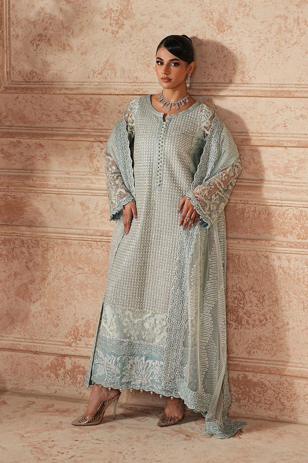 Maryum N Maria | Formal Eid Edit | SELVI - MWS5959 - by Libasekhas UK - Registered Vendor of : Maryum N Maria - 100% Original Designer Dress