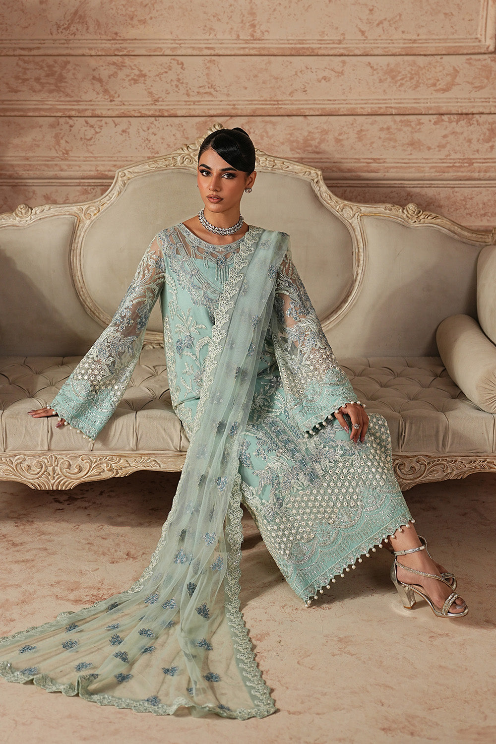 Maryum N Maria | Formal Eid Edit | SIMRAN - MWS5961 - by Libasekhas UK - Registered Vendor of : Maryum N Maria - 100% Original Designer Dress