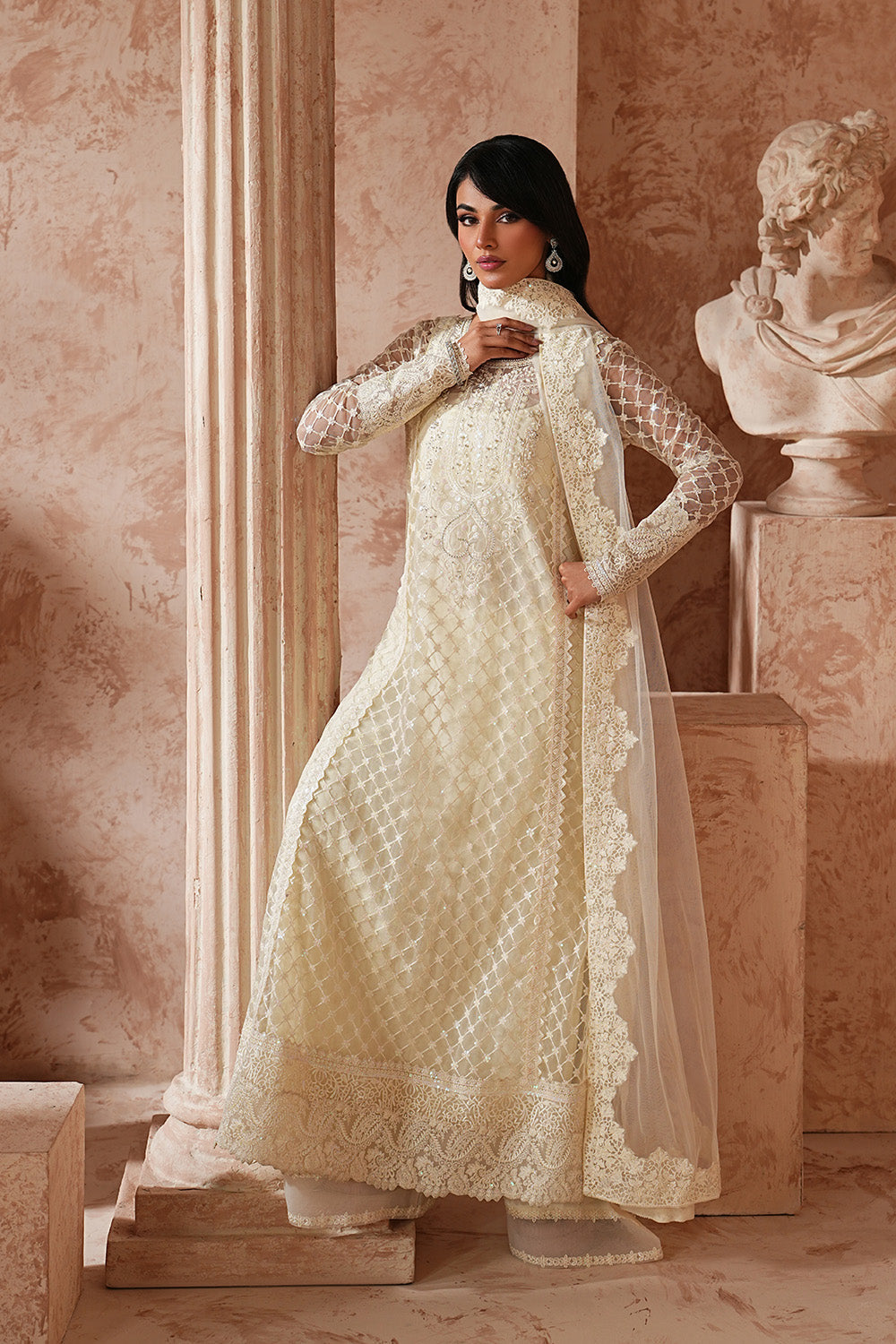 Maryum N Maria | Formal Eid Edit | SOUMYA - MWS5963 - by Libasekhas UK - Registered Vendor of : Maryum N Maria - 100% Original Designer Dress