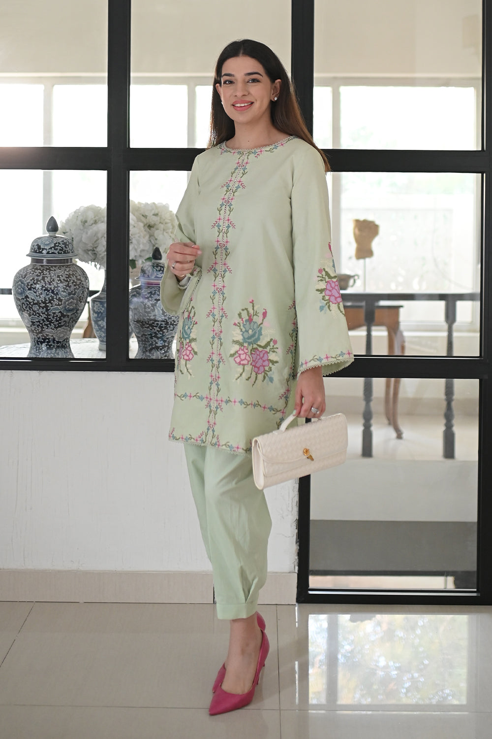 Maryum N Maria | Everywear Casuals | ZAINA - MWS6207 - by Libasekhas UK - Registered Vendor of : Maryam N Maria - 100% Original Designer Dress