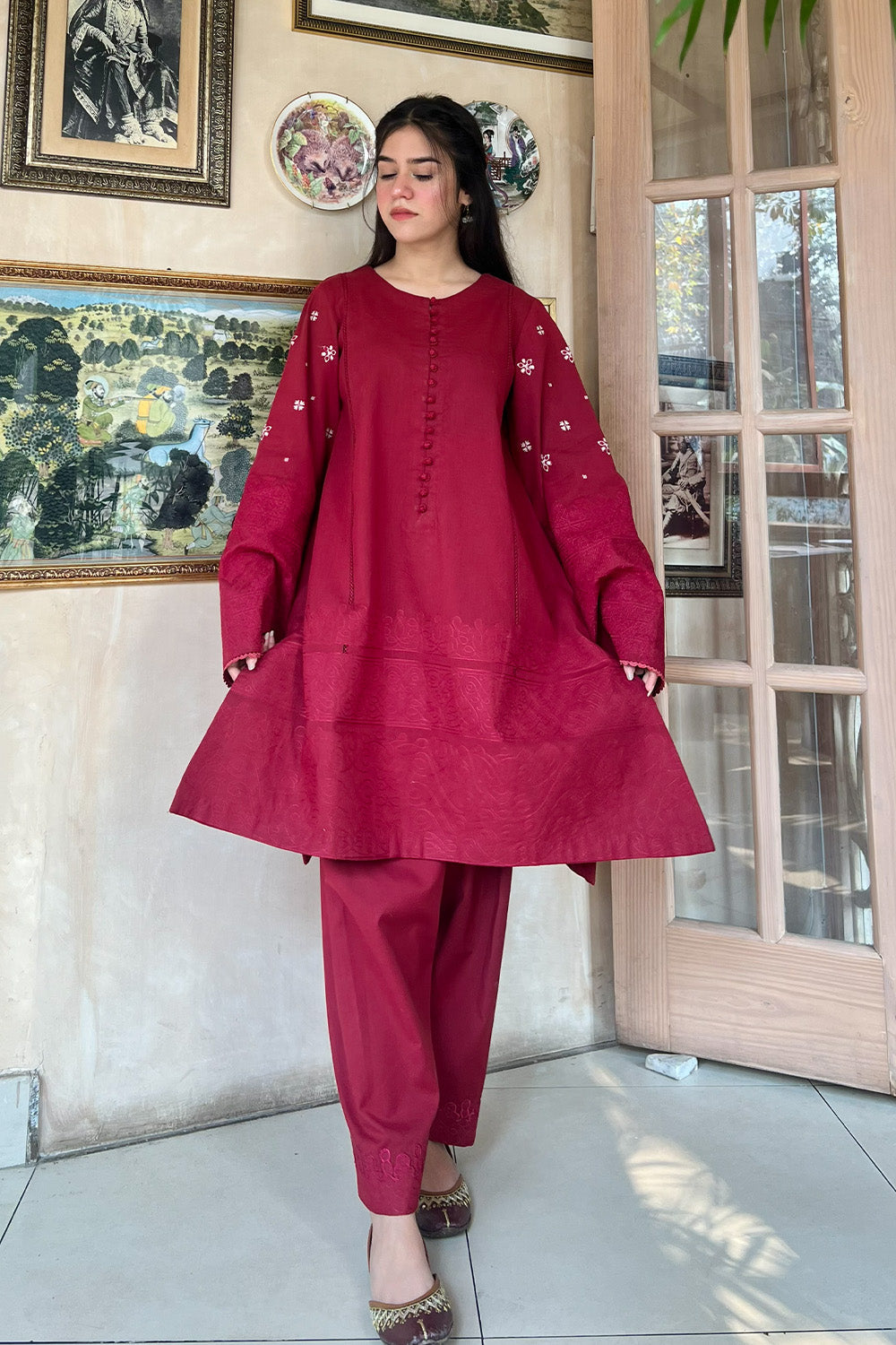 Maryum N Maria | Everywear Casuals | SURAI - MWS6220 - by Libasekhas UK - Registered Vendor of : Maryam N Maria - 100% Original Designer Dress
