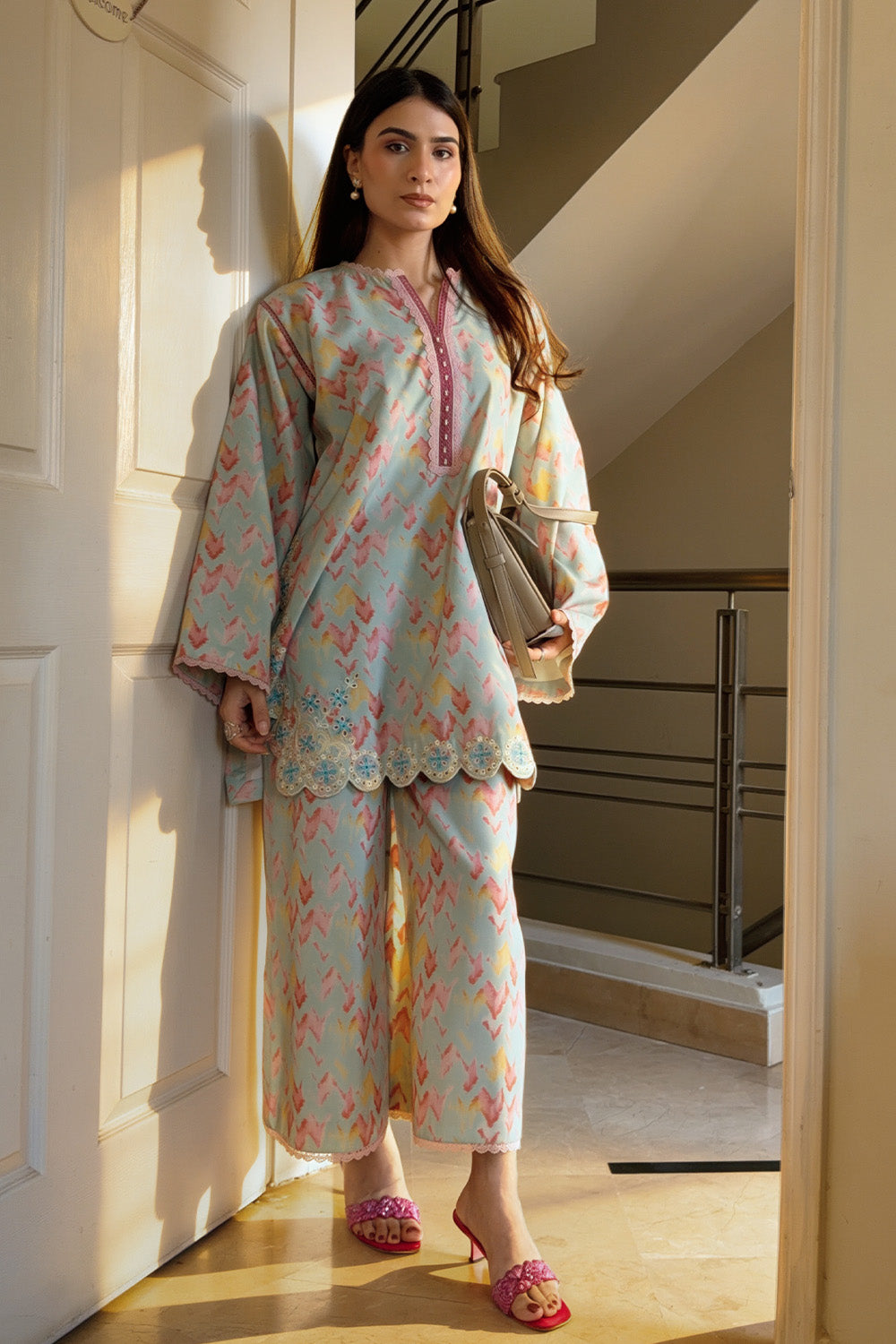 Maryum N Maria | Everywear Casuals | LEILA - MWS6275 - by Libasekhas UK - Registered Vendor of : Maryam N Maria - 100% Original Designer Dress