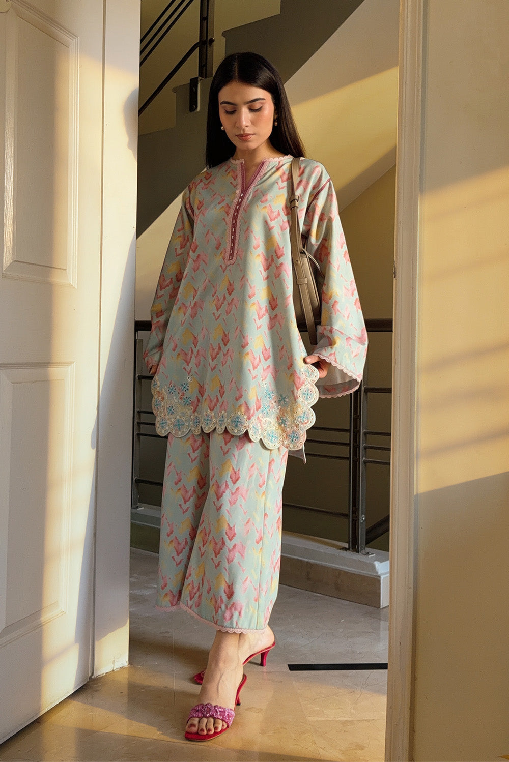 Maryum N Maria | Everywear Casuals | LEILA - MWS6275 - by Libasekhas UK - Registered Vendor of : Maryam N Maria - 100% Original Designer Dress