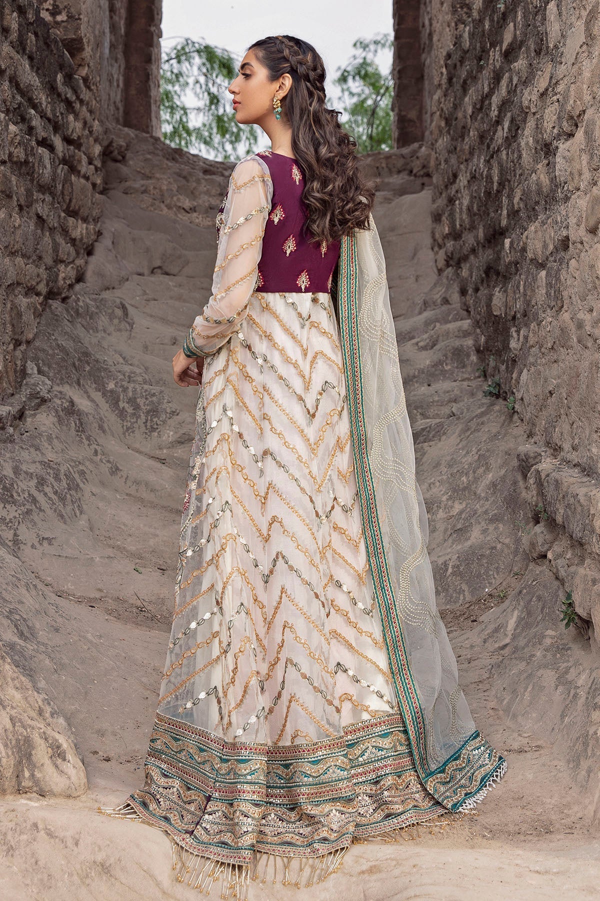 Motifz | Luxury Formal | 2768-PEARL - by - Libasekhas UK - Registered Vendor of : Motifz - 100% Original Designer Dresss
