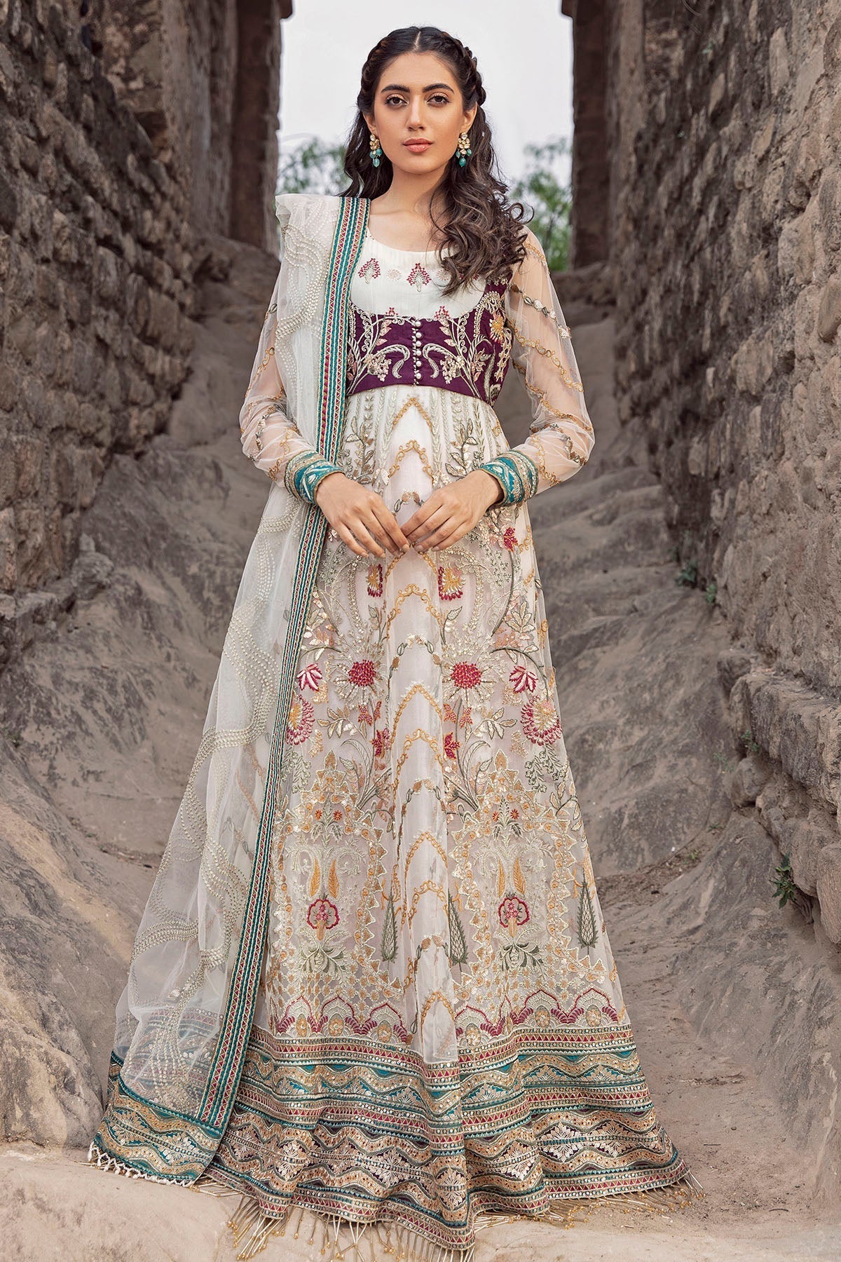 Motifz | Luxury Formal | 2768-PEARL - by - Libasekhas UK - Registered Vendor of : Motifz - 100% Original Designer Dresss