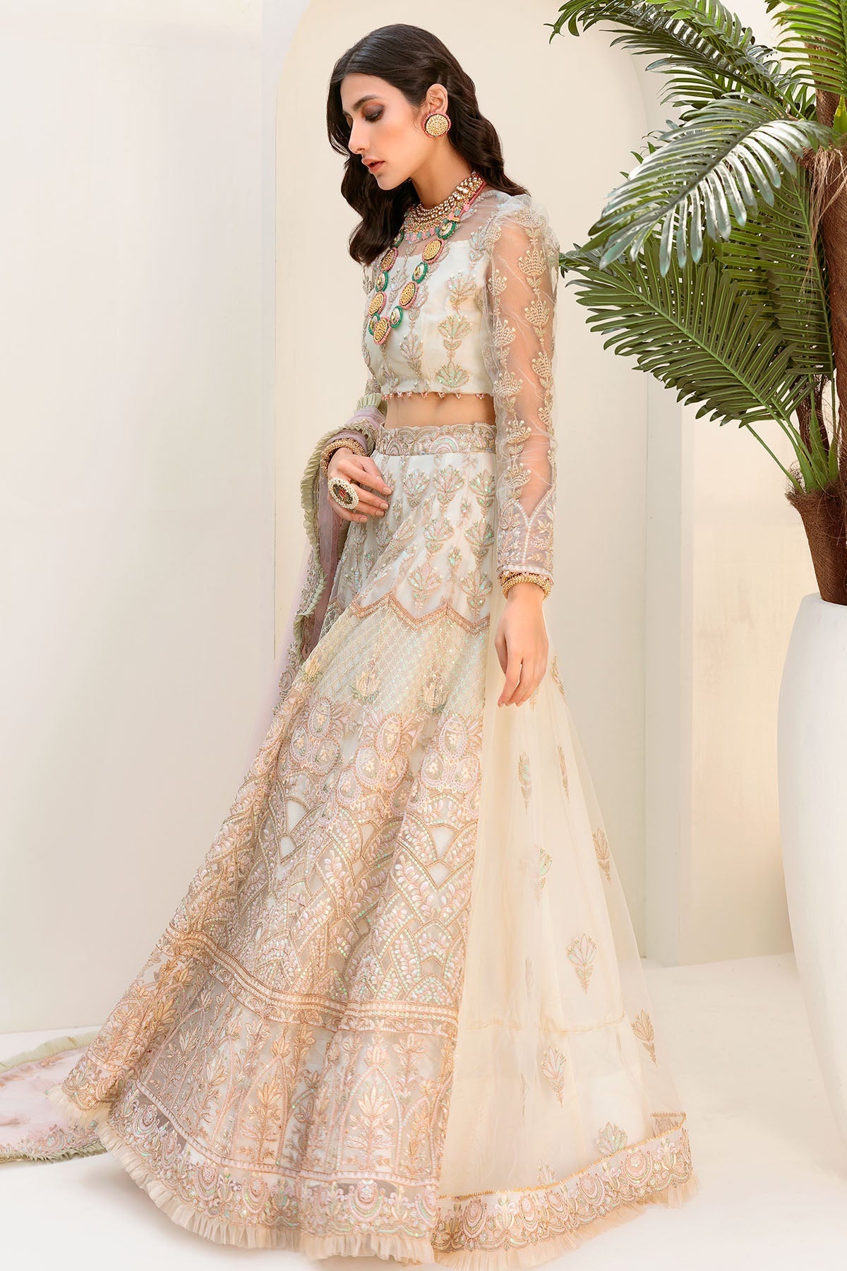 Motifz | Luxury Formal | 3186-PINK-SALT - by Libasekhas UK - Registered Vendor of : Motifz - 100% Original Designer Dress