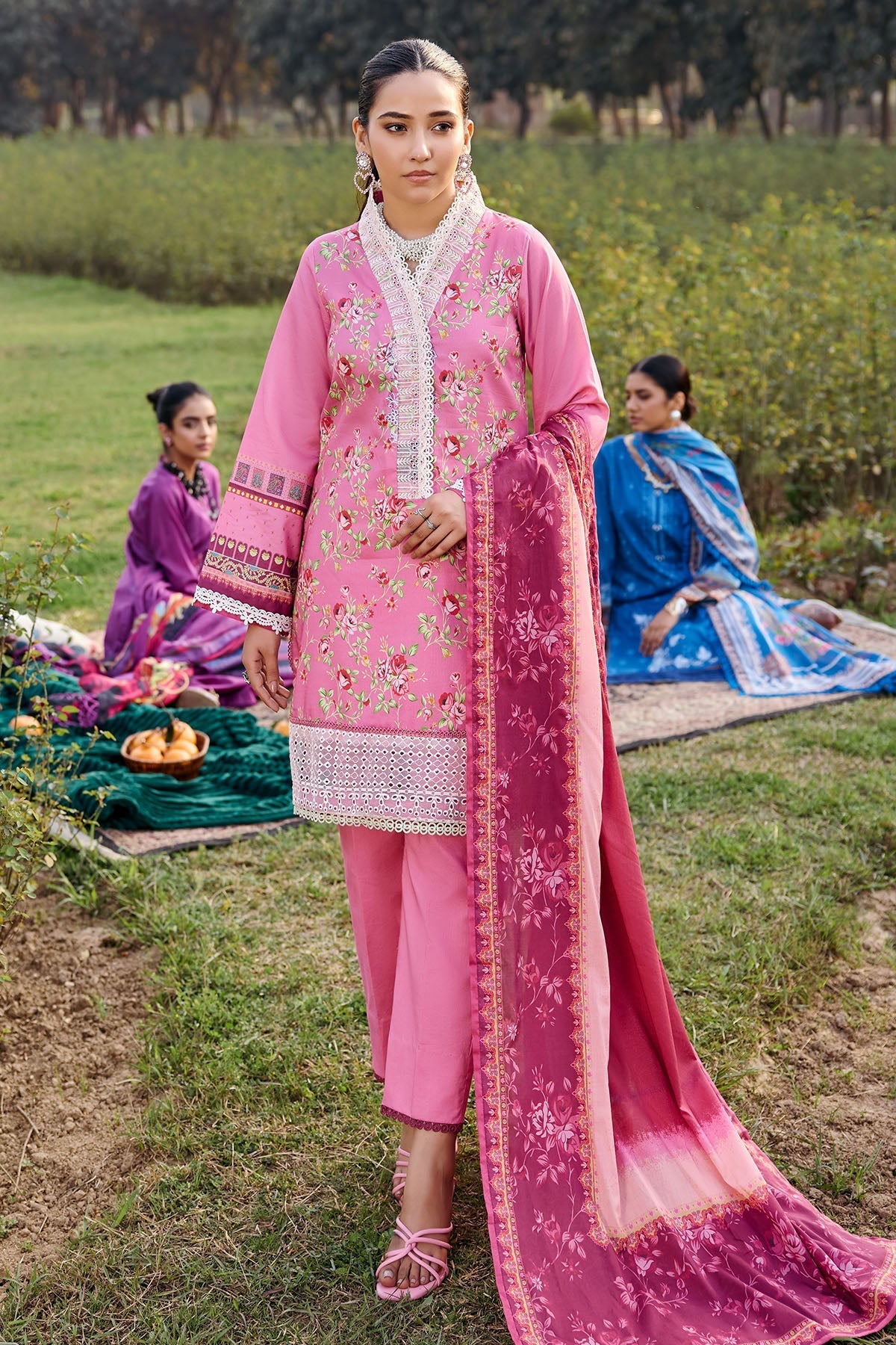Motifz | Umang Lawn | 3552-BEYZA - by - Libasekhas UK - Registered Vendor of : Motifz - 100% Original Designer Dresss