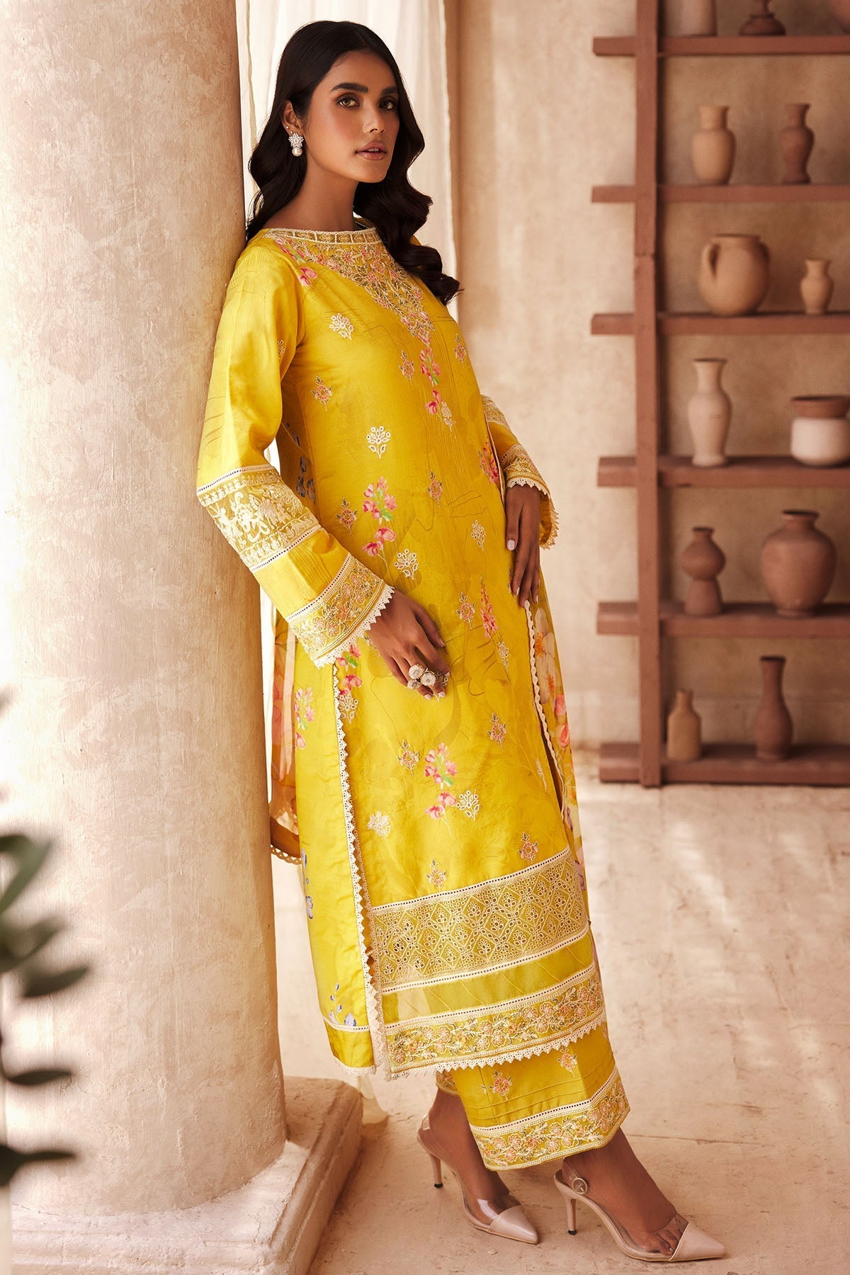 Motifz | Premium Lawn 25 | 3741-ELIE - by - Libasekhas UK - Registered Vendor of : Motifz - 100% Original Designer Dresss