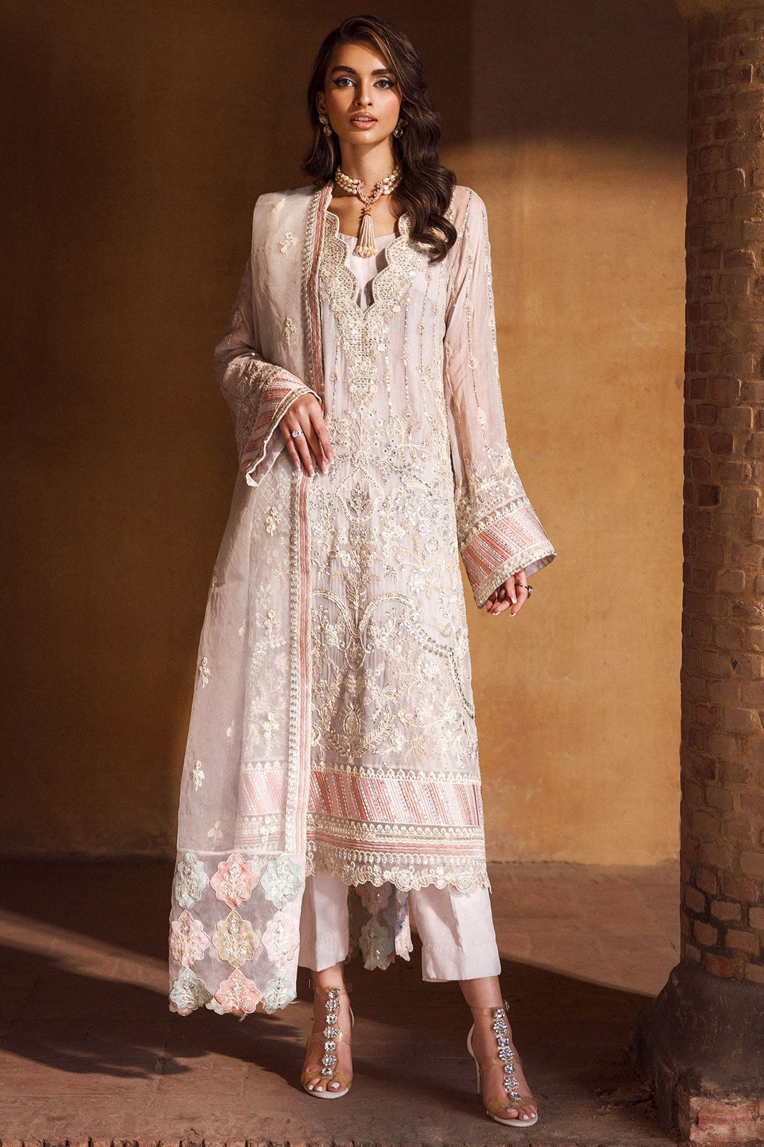 Motifz | Luxury Formal | 4127-ANMOL - by Libasekhas UK - Registered Vendor of : Motifz - 100% Original Designer Dress