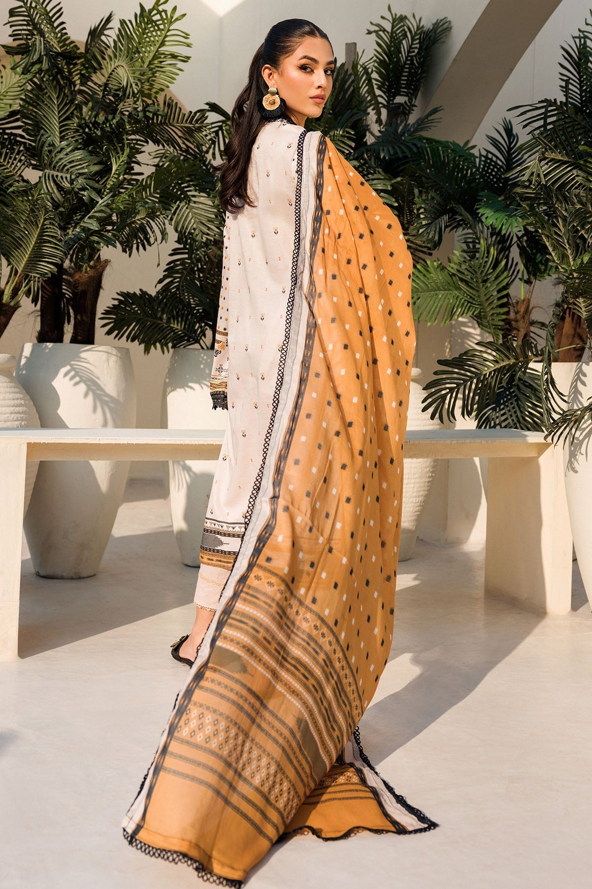 Motifz | Umang Lawn | 4632-PURVAI - by - Libasekhas UK - Registered Vendor of : Motifz - 100% Original Designer Dresss