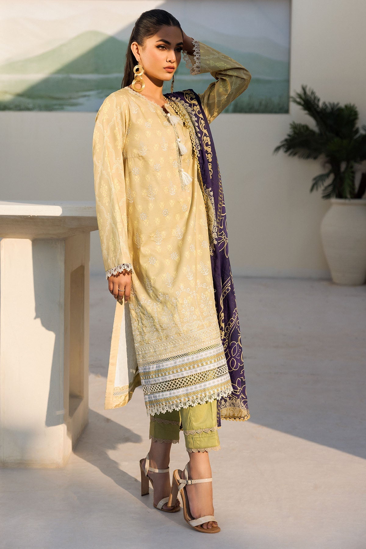 Motifz | Umang Lawn | 4635-PASBAAN - by - Libasekhas UK - Registered Vendor of : Motifz - 100% Original Designer Dresss