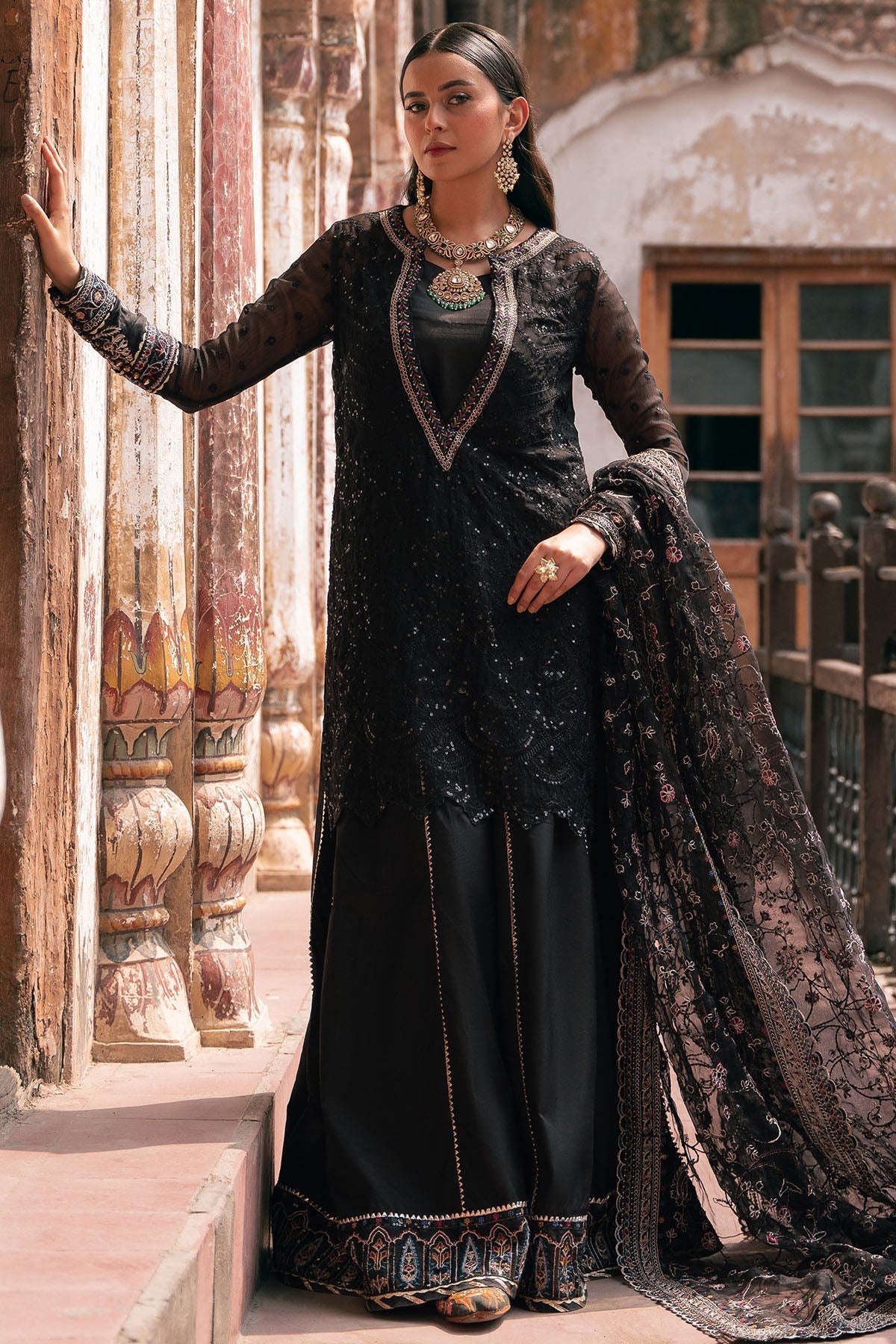 Motifz | Luxury Formal | 4816-GAZALA - by Libasekhas UK - Registered Vendor of : Motifz - 100% Original Designer Dress