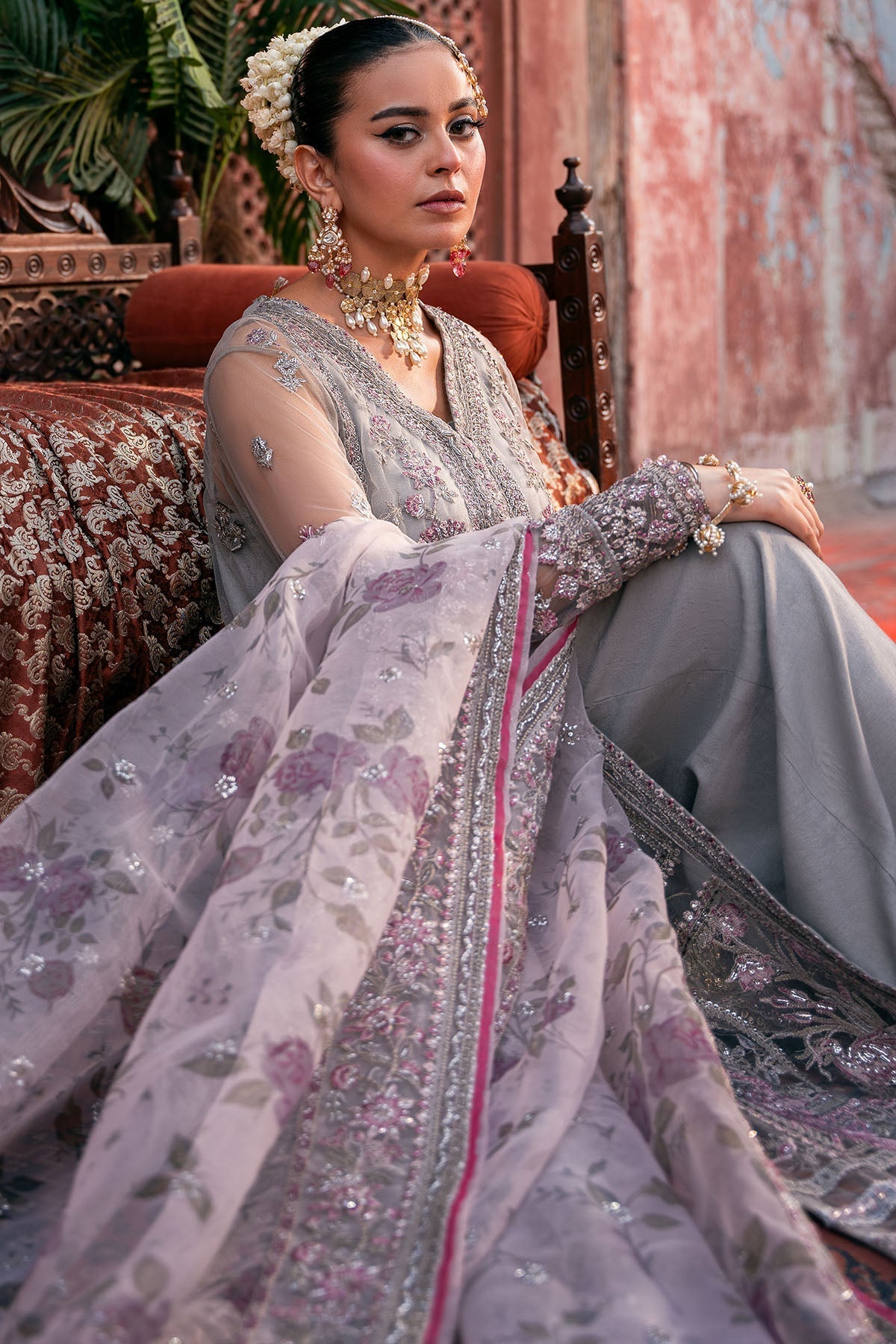 Motifz | Luxury Formal | 4823-QANDEEL - by Libasekhas UK - Registered Vendor of : Motifz - 100% Original Designer Dress